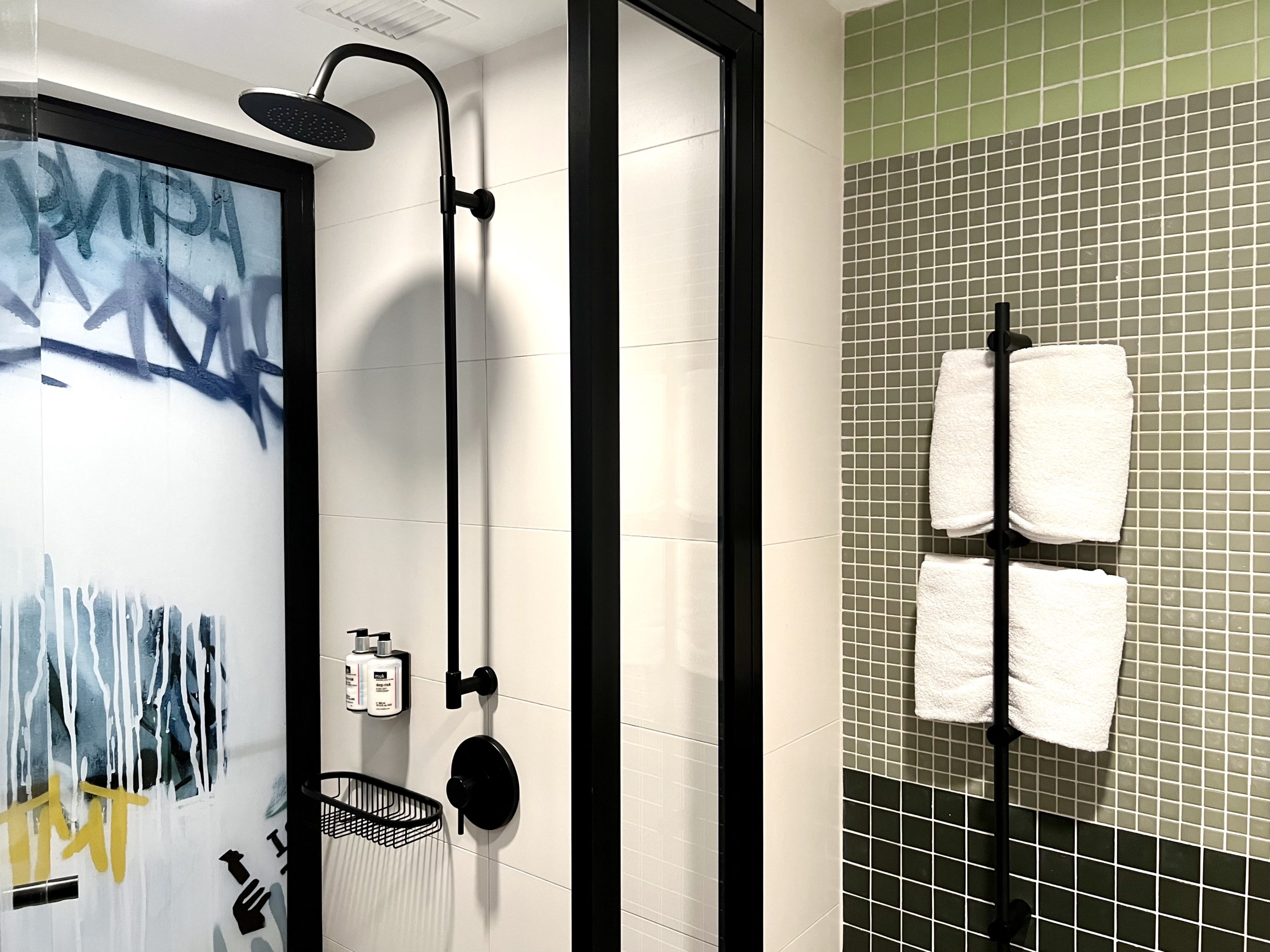 Moxy East Village bathroom