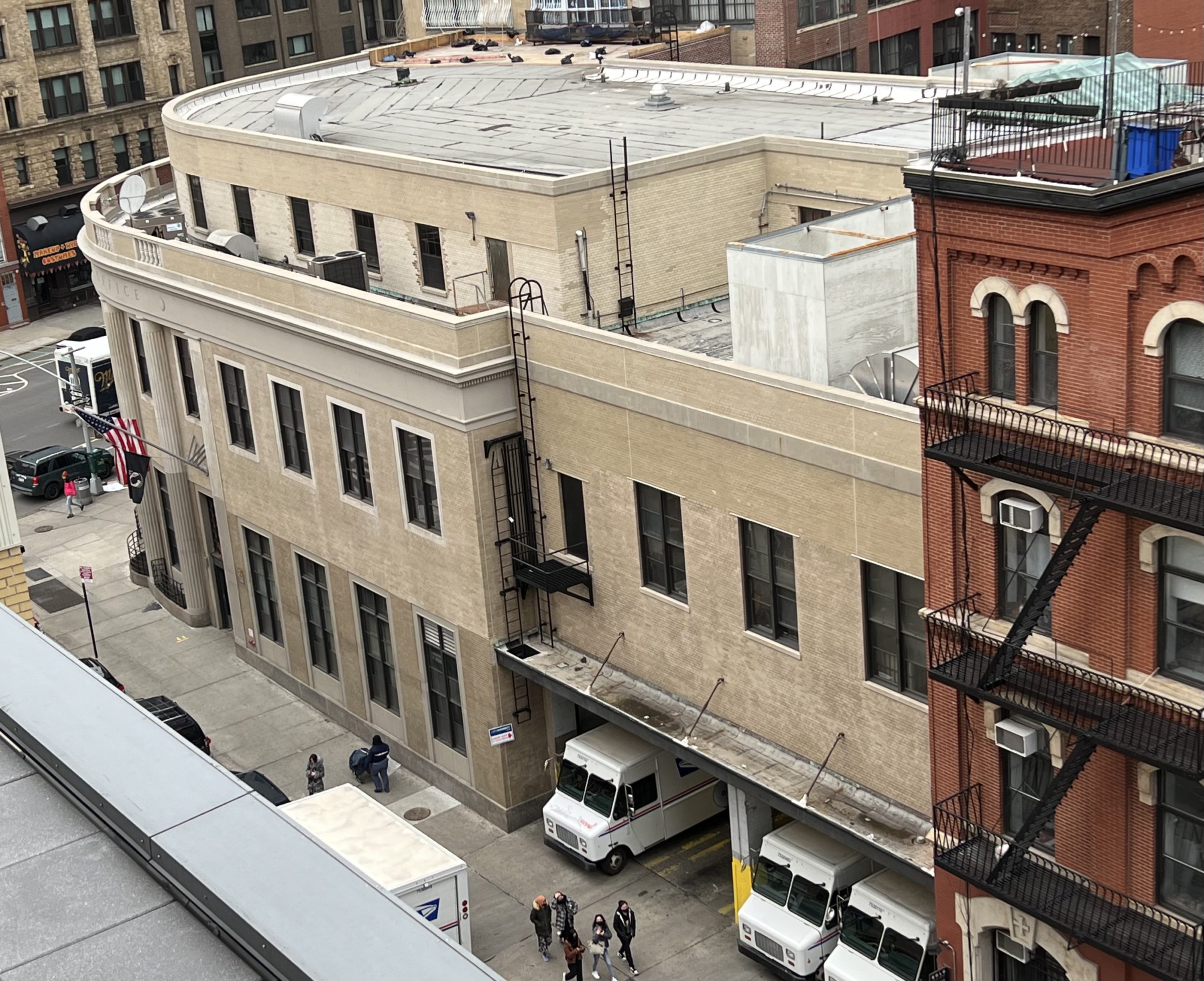Moxy East Village bedroom view