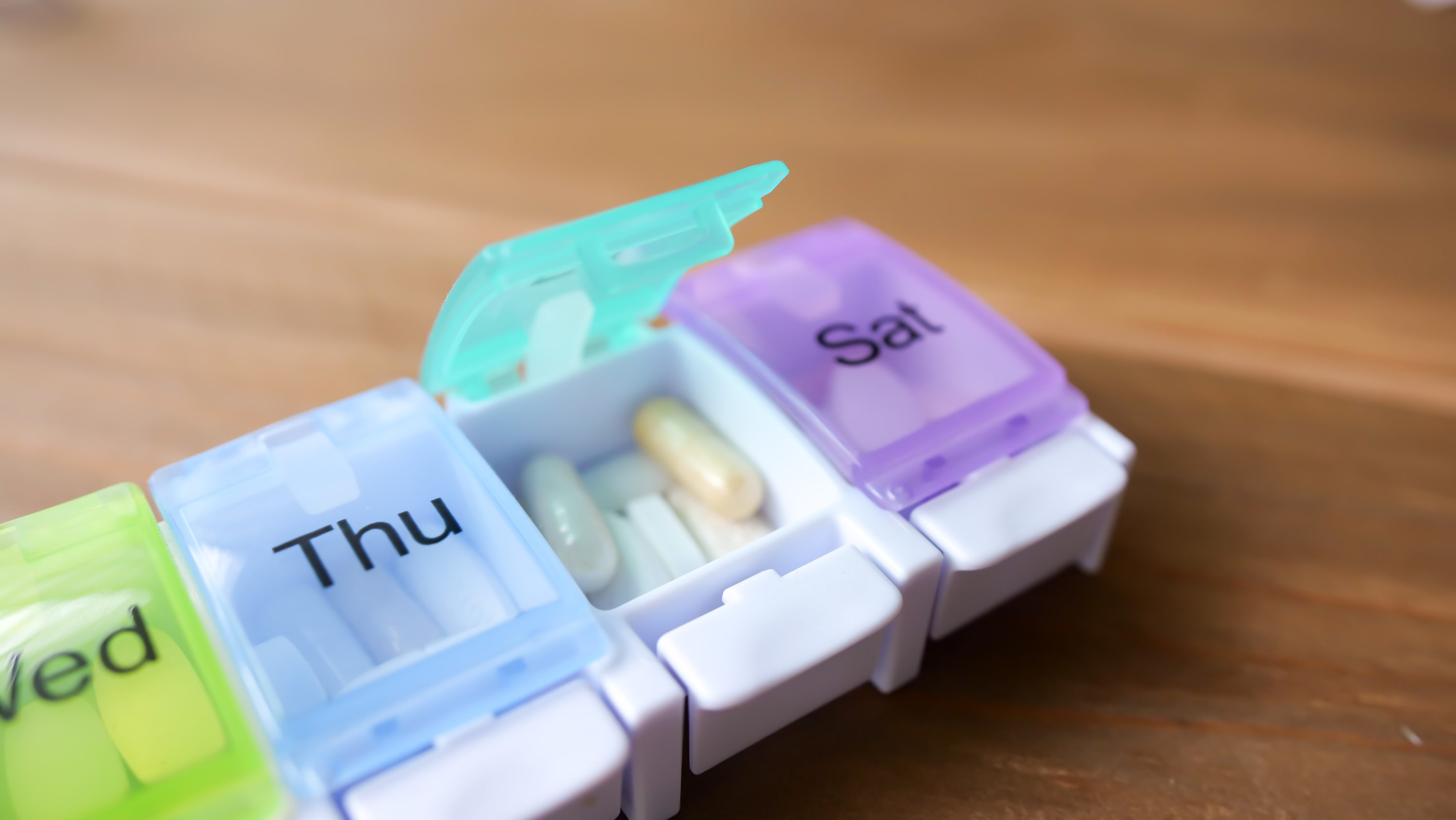 Travel Pill Organizer Ease of Opening