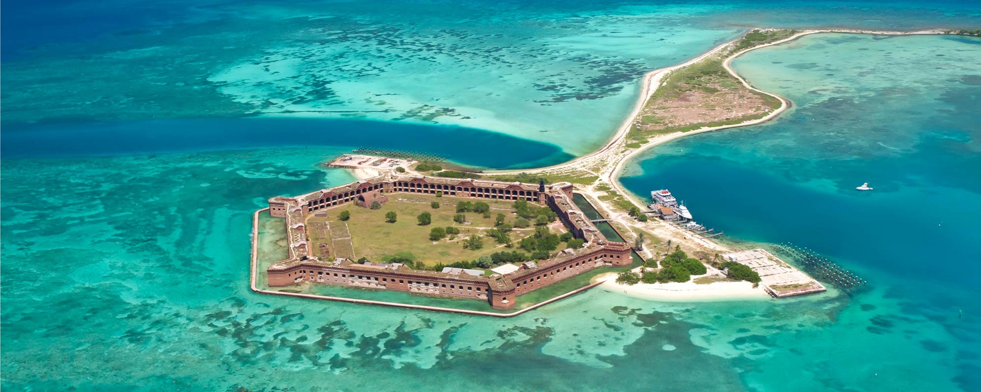 Key West Seaplane Dry Tortugas view
