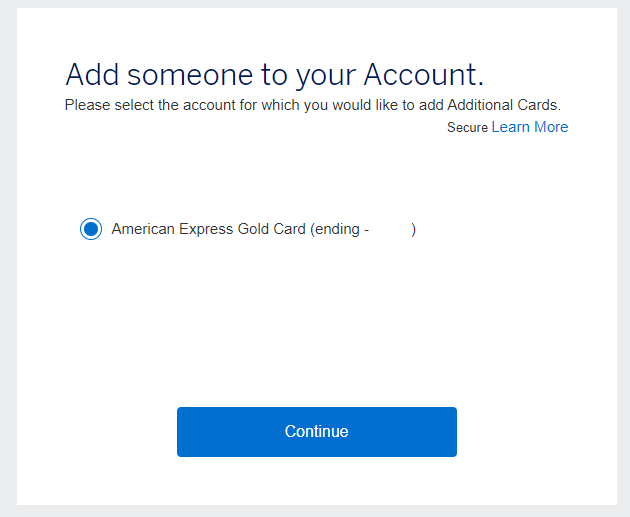 Amex Gold card add authorized user 3 Amex Gold card add authorized user
