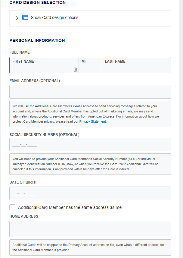 Amex Gold card add authorized user 5 Amex Gold card add authorized user