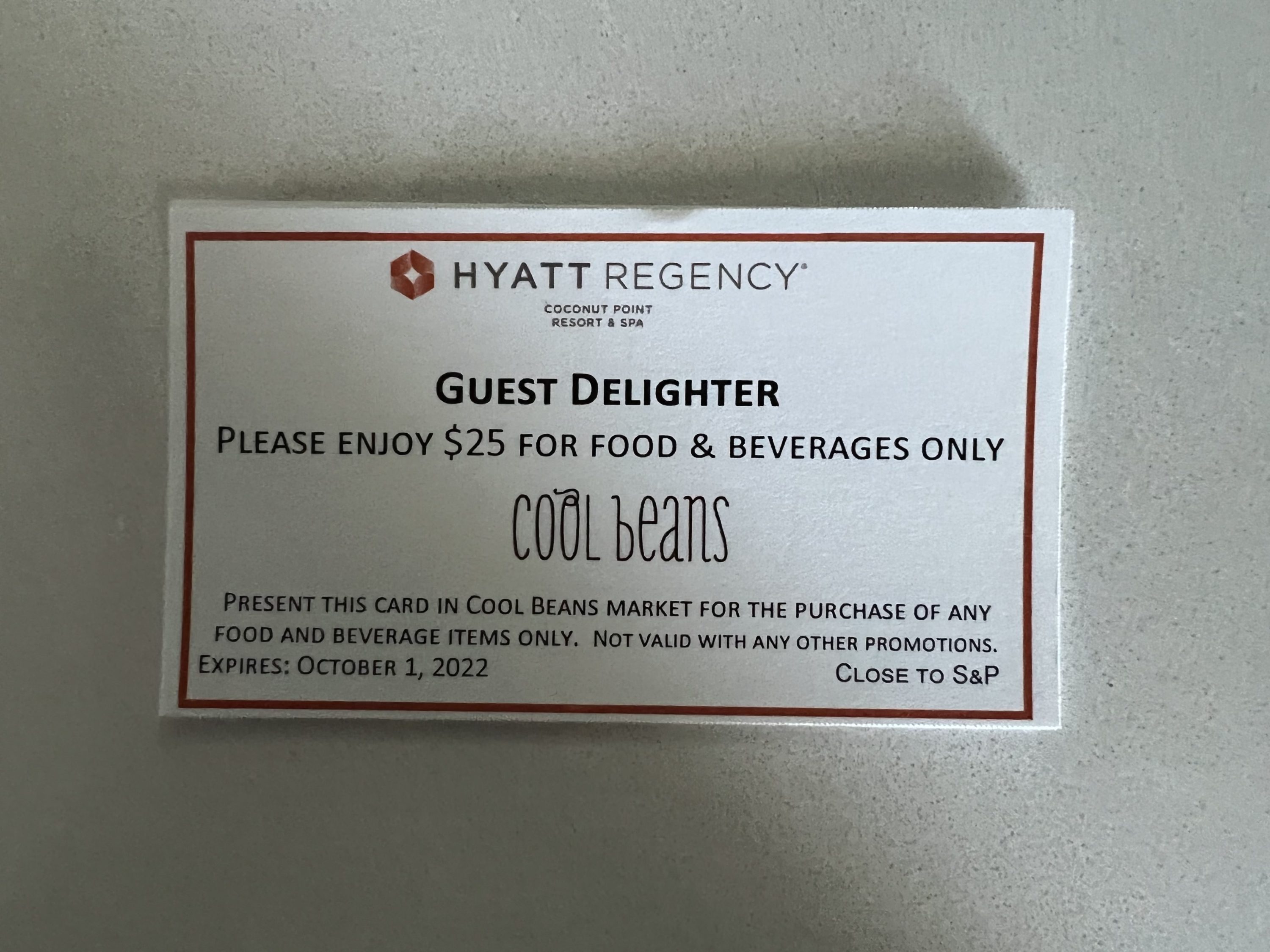 Globalist amenity perk