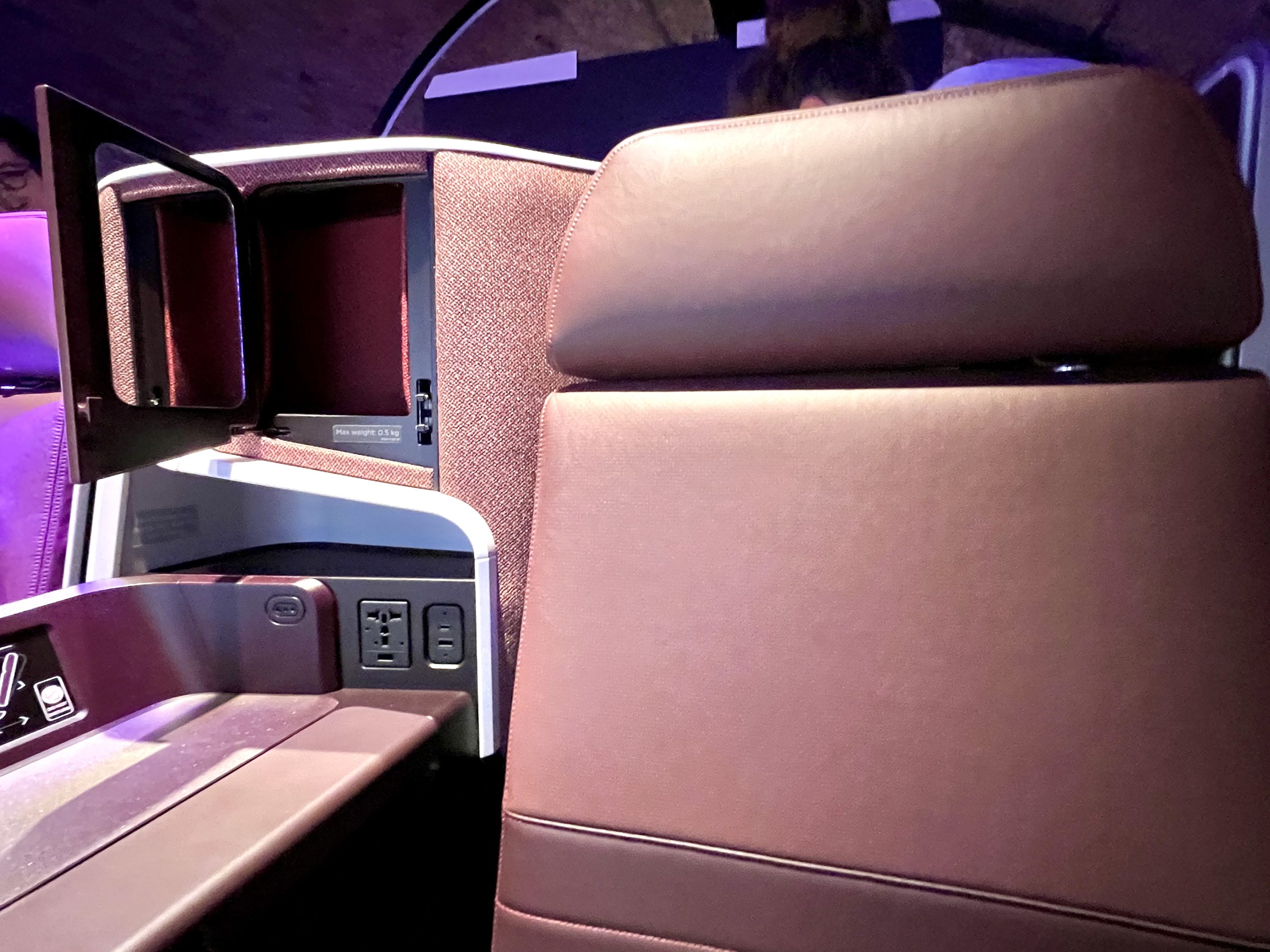 Virgin Atlantic's Retreat Suite seat