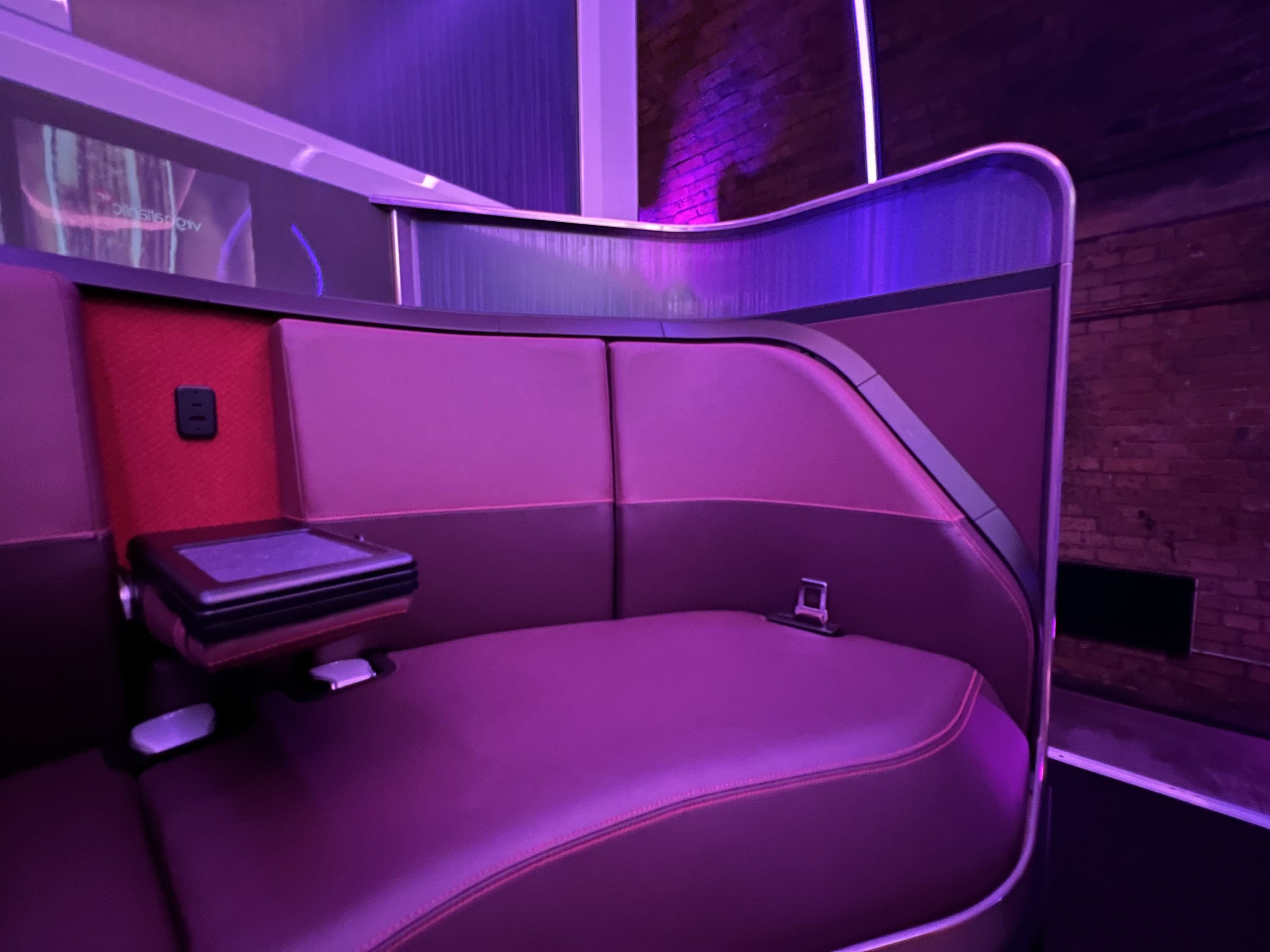 The Loft seating onboard Virgin's A330neo