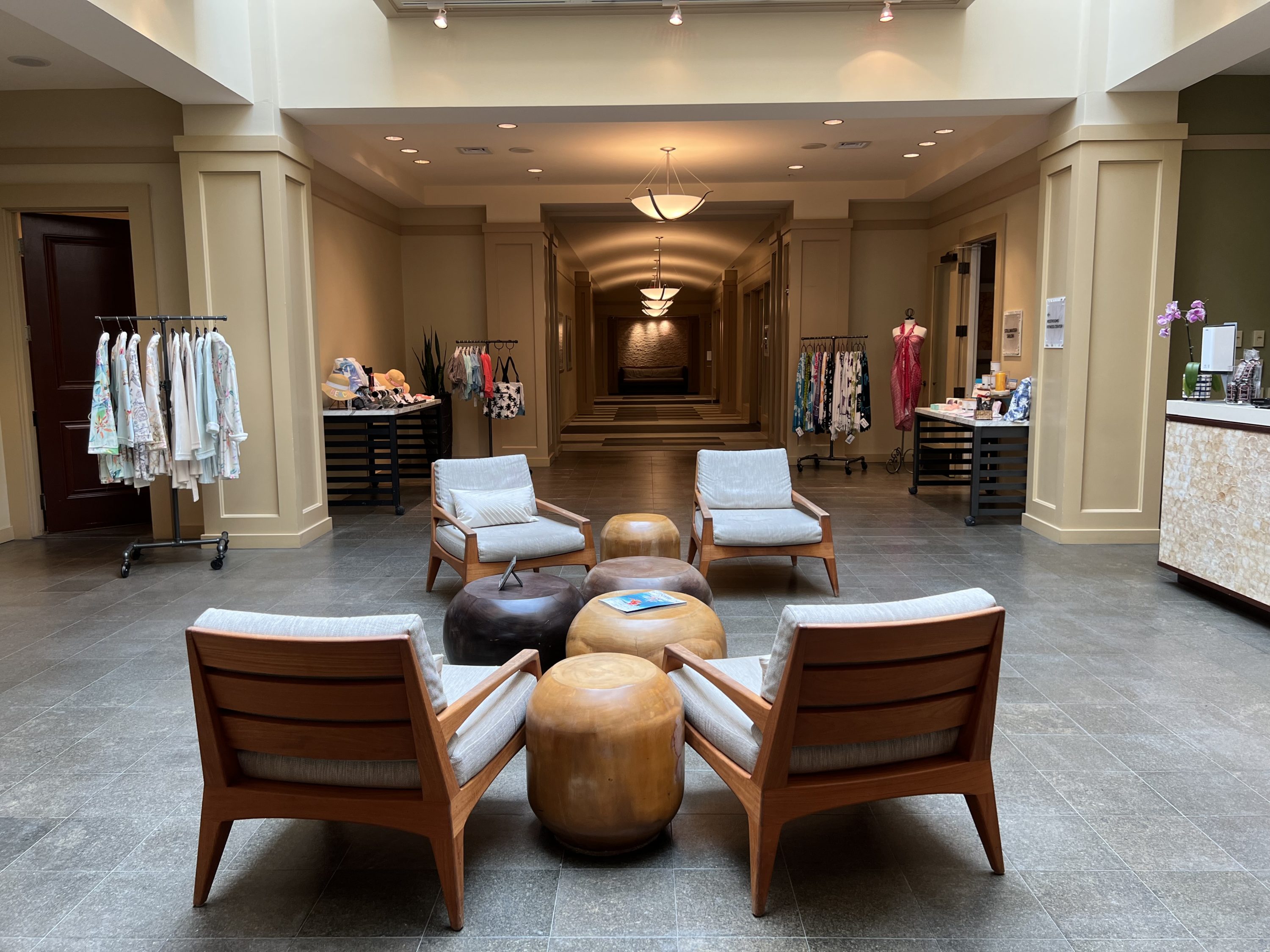 Hyatt Regency Coconut Point Resort spa lobby