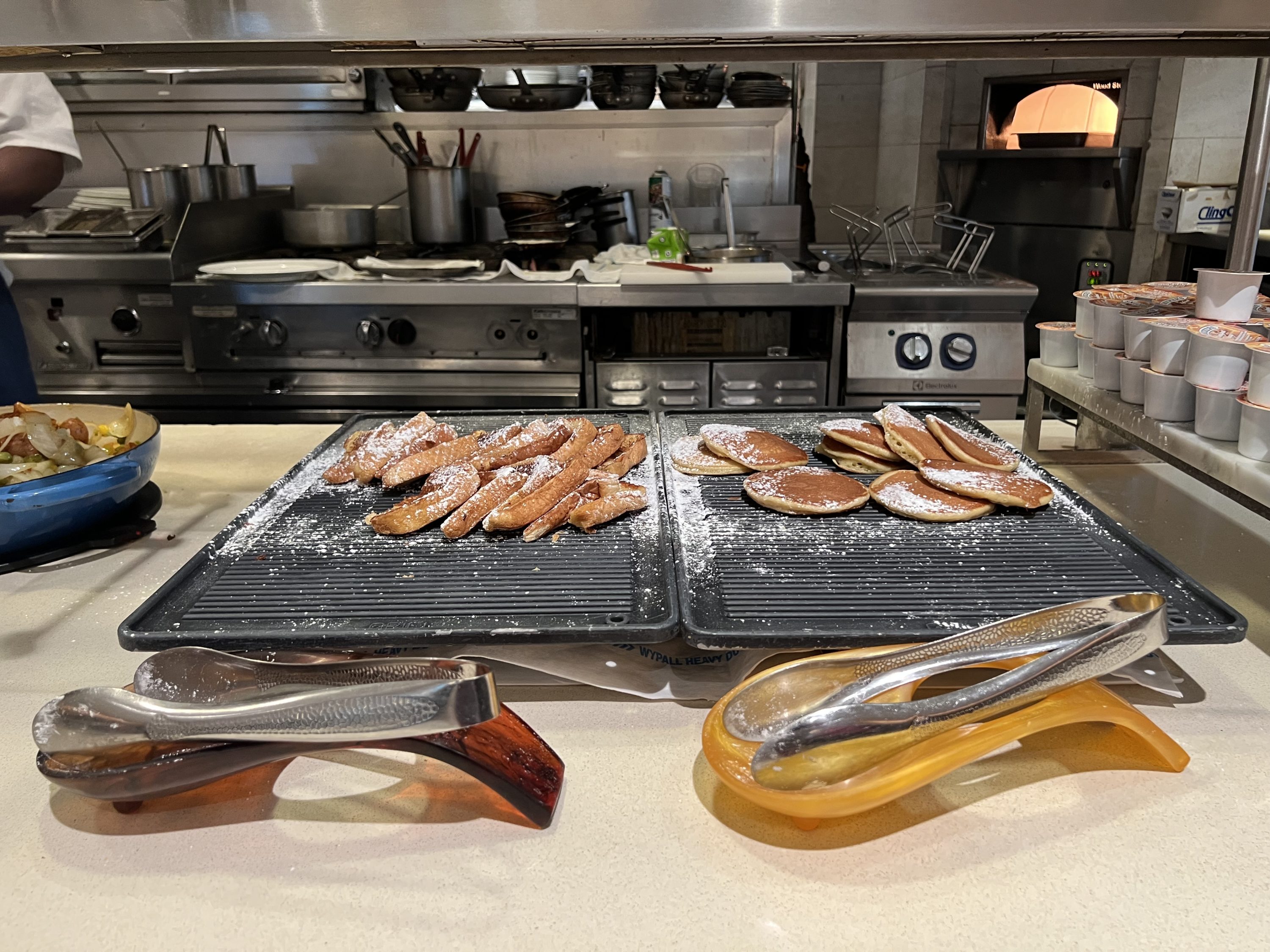 Breakfast buffet at Tanglewood