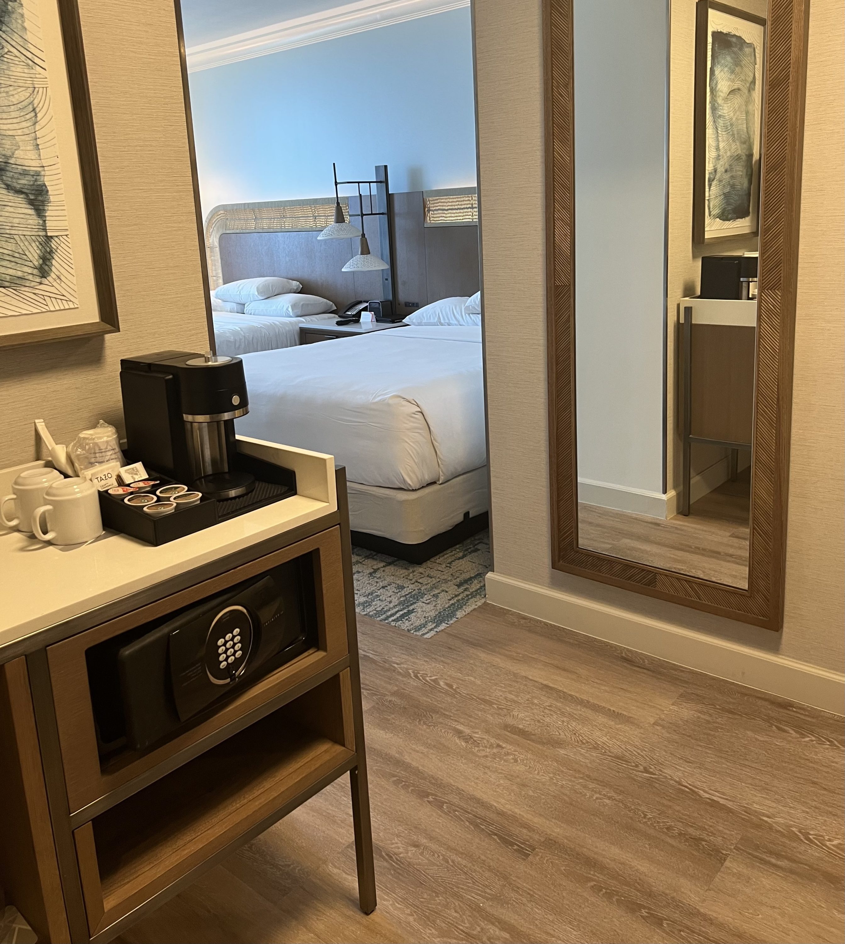 Hyatt Regency Coconut Point Resort & Spa room entrance foyer