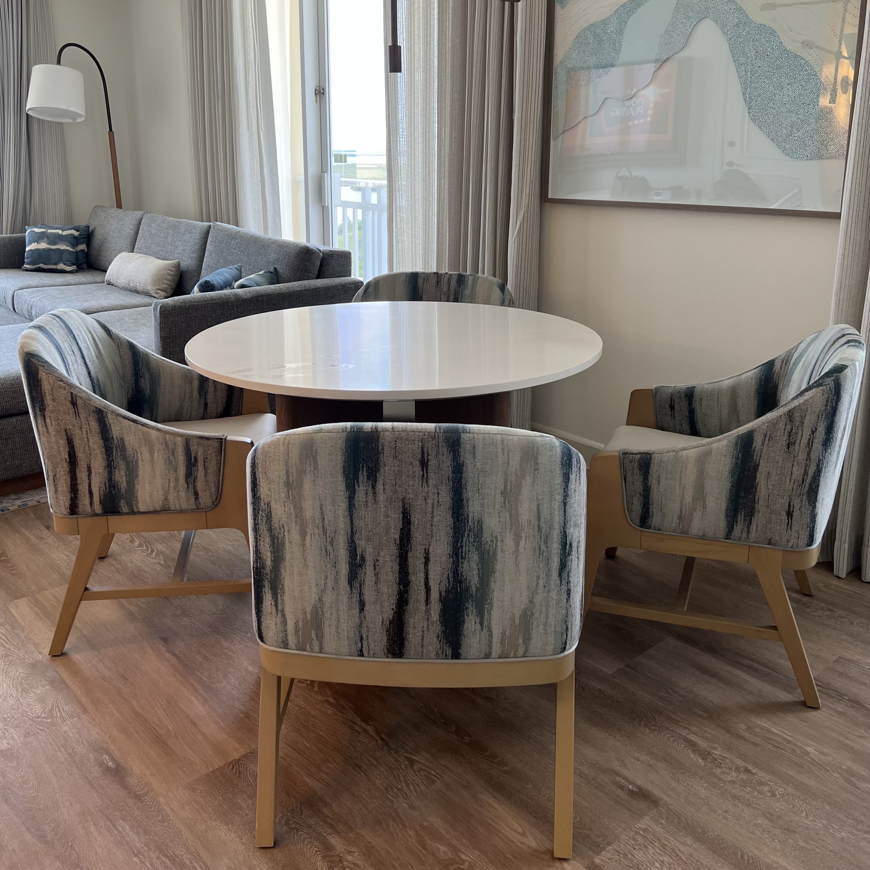 Hyatt Regency Coconut Point Resort & Spa dining table in family suite