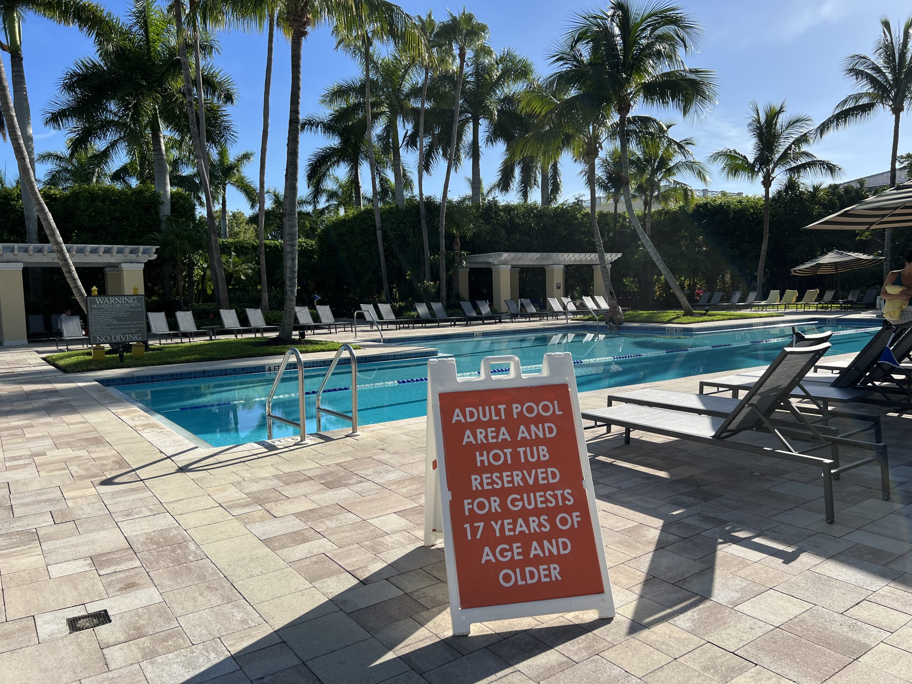 Hyatt Regency Coconut Point Resort & Spa adult pool