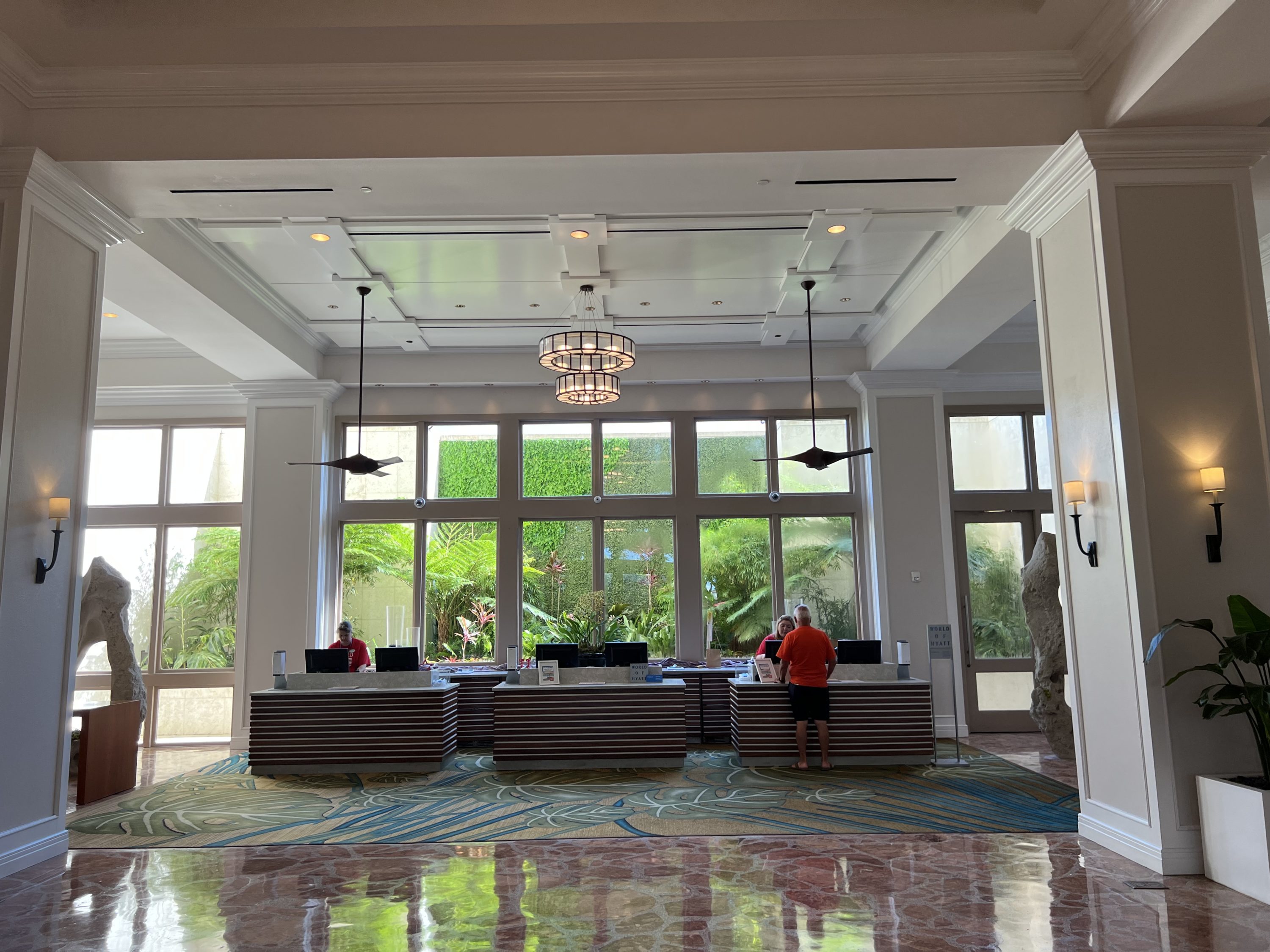 Hyatt Regency Coconut Point front desk