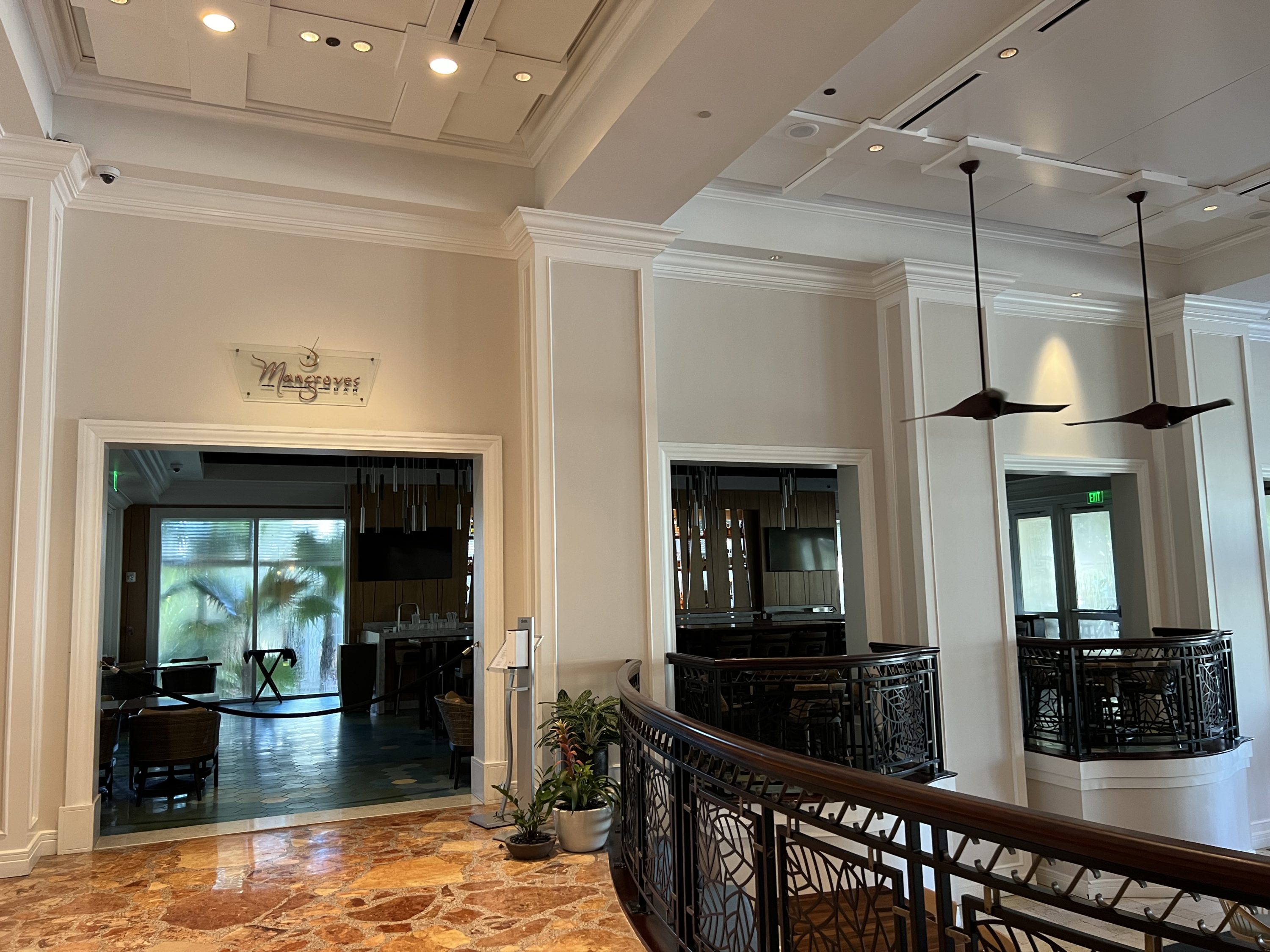 Mangroves restaurant at the Hyatt Regency Coconut Point Resort & Spa
