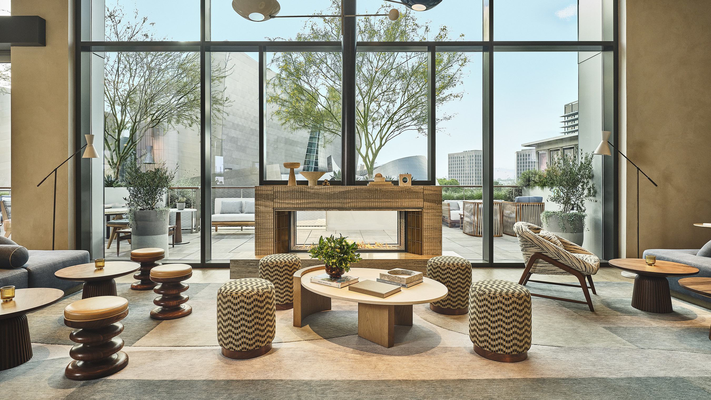 Lobby Conrad Los Angeles