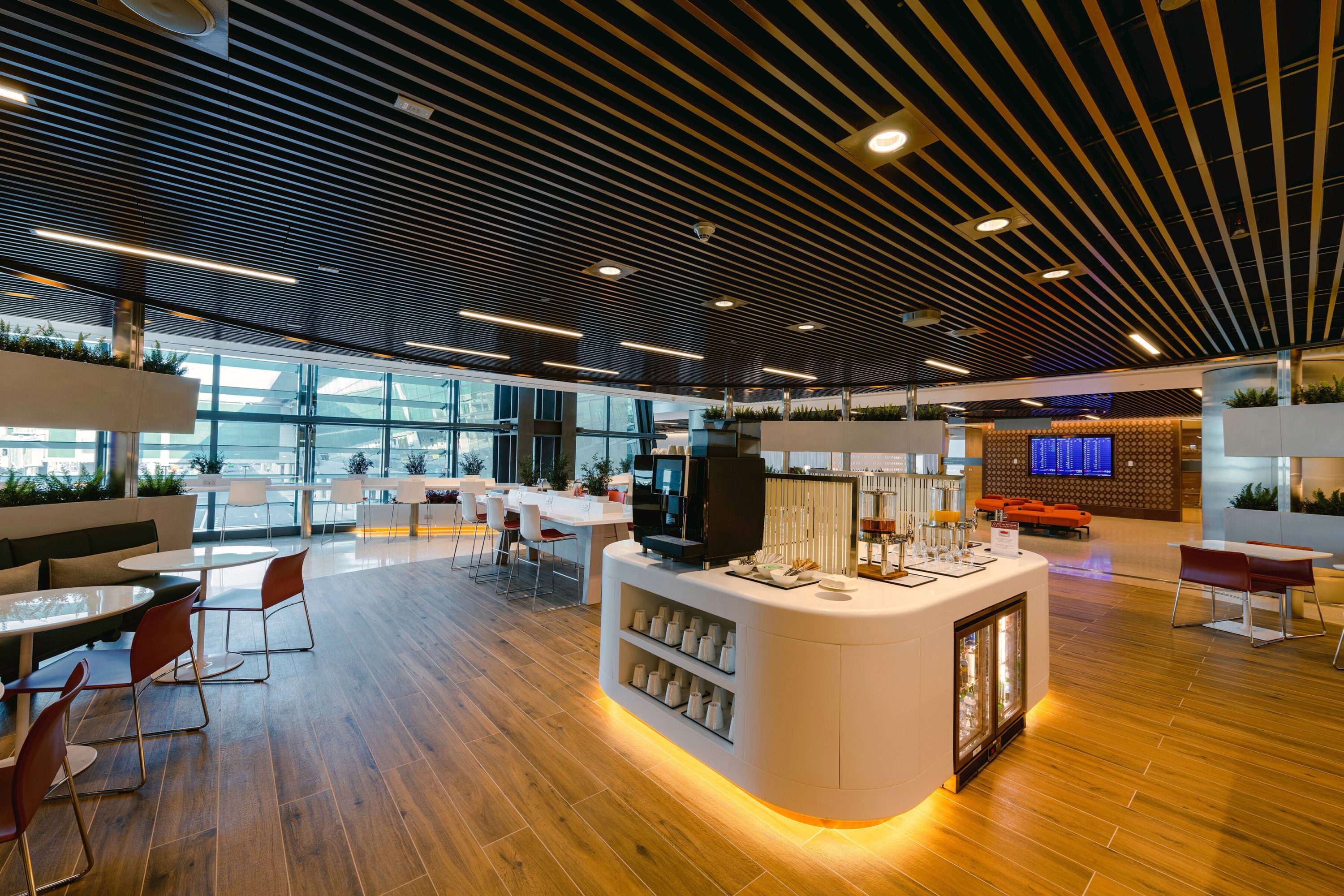 New Qatar Airways lounge Doha
