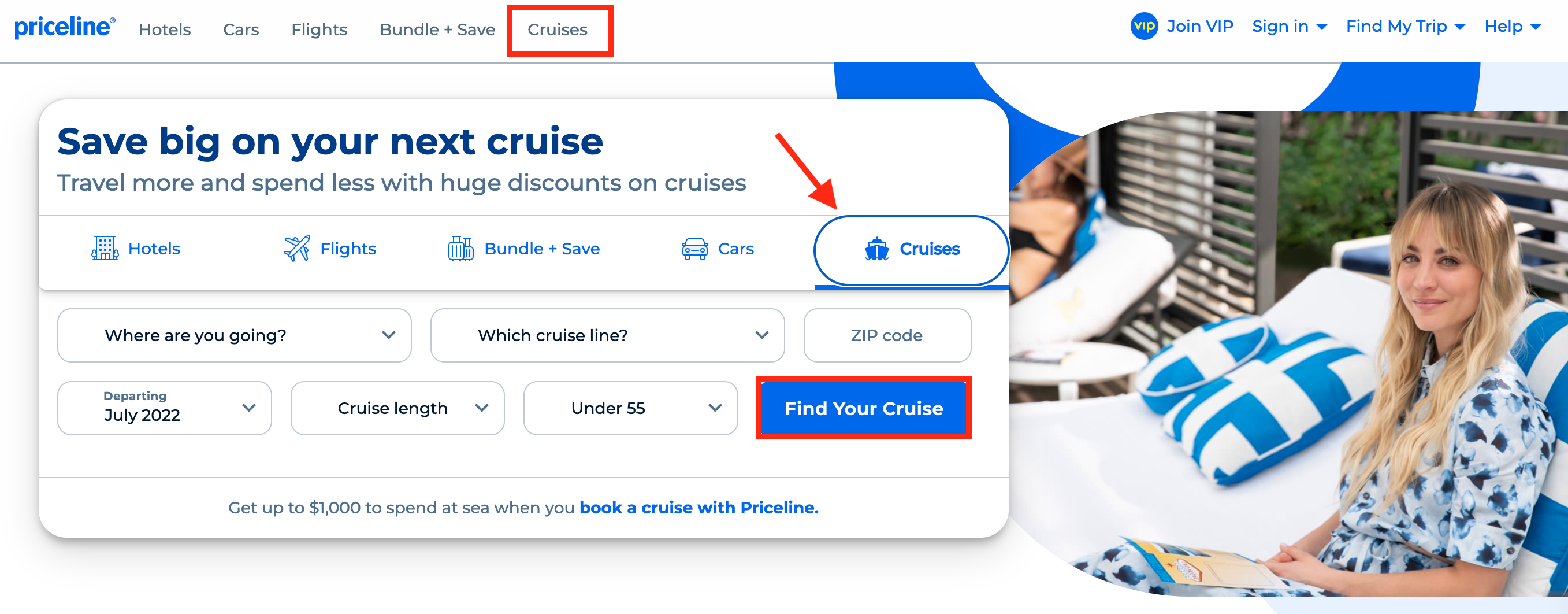 Priceline cruises