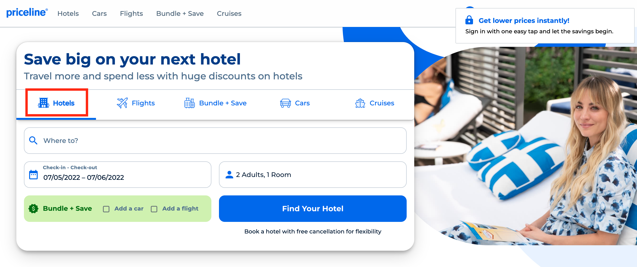 Priceline hotels