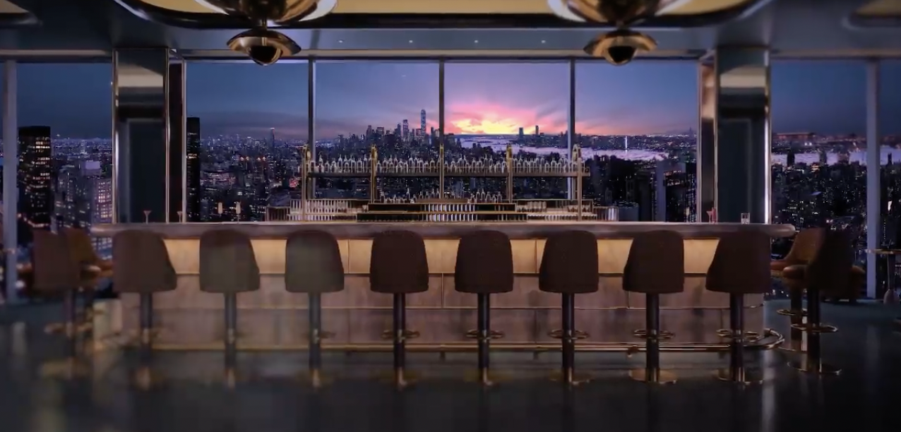 Ritz Carlton NoMad rooftop bar