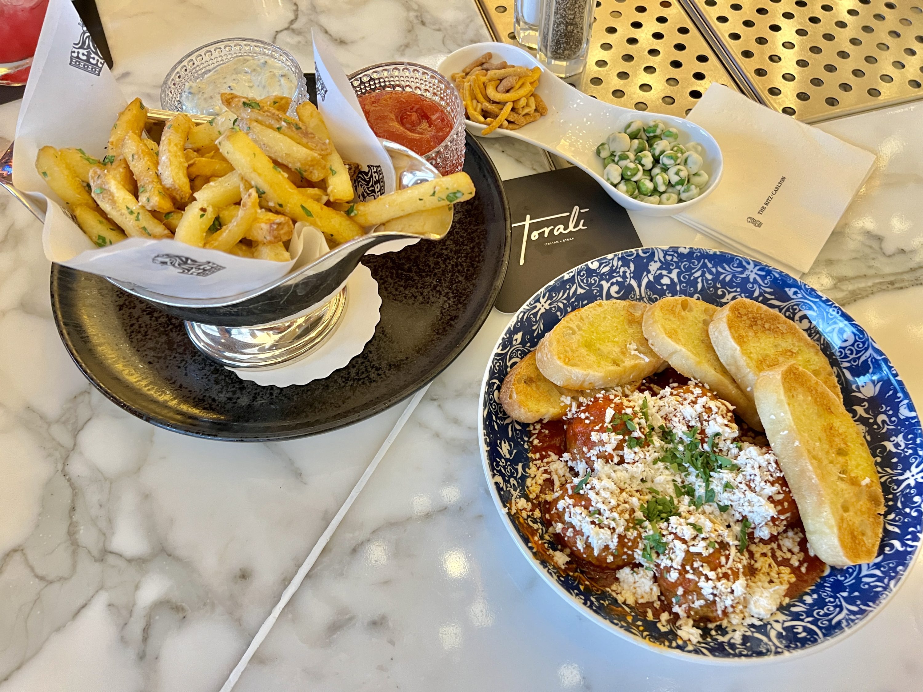 The Ritz Carlton Chicago Bar Food