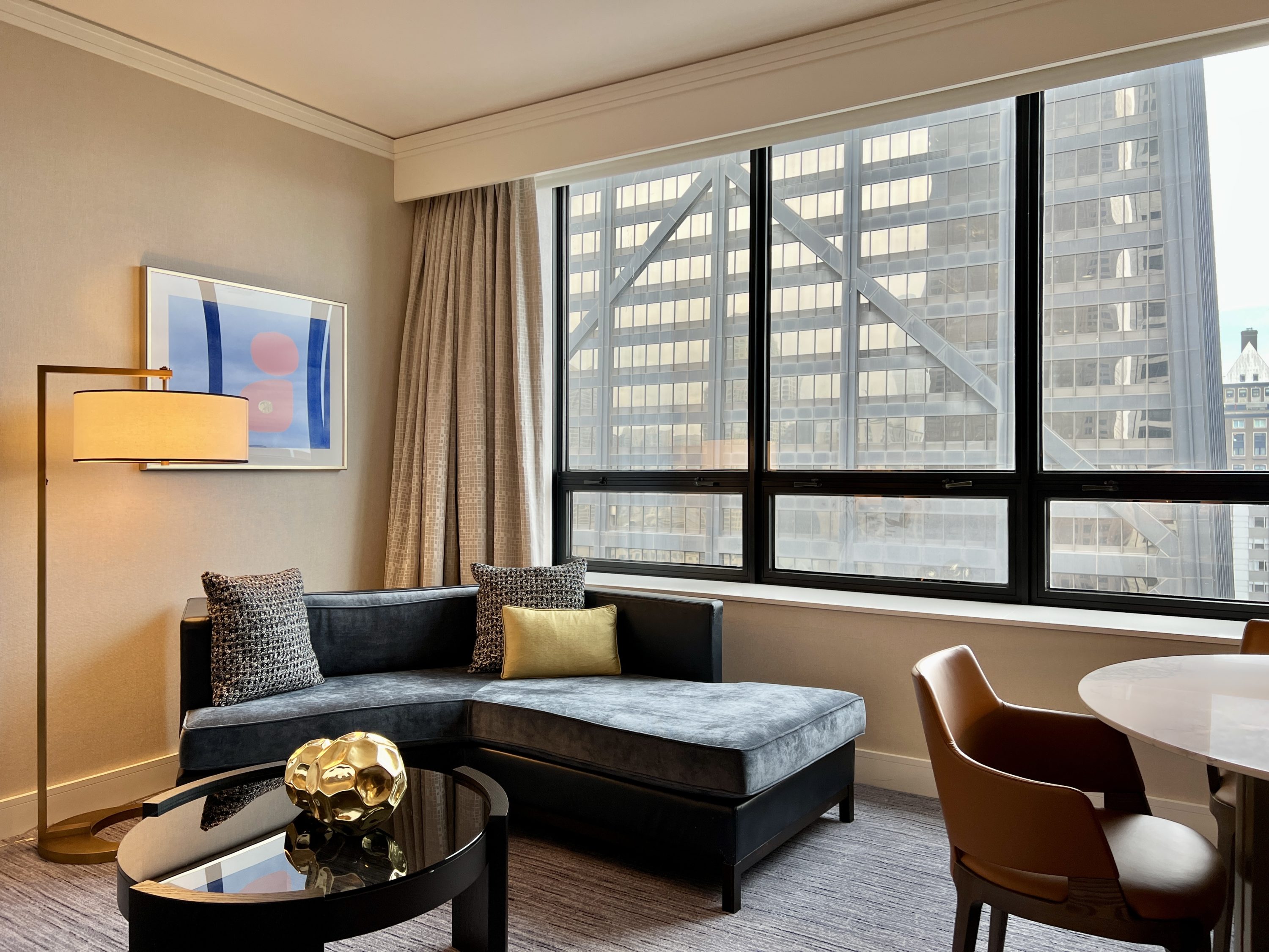 The Ritz Carlton Chicago Room Seating Area