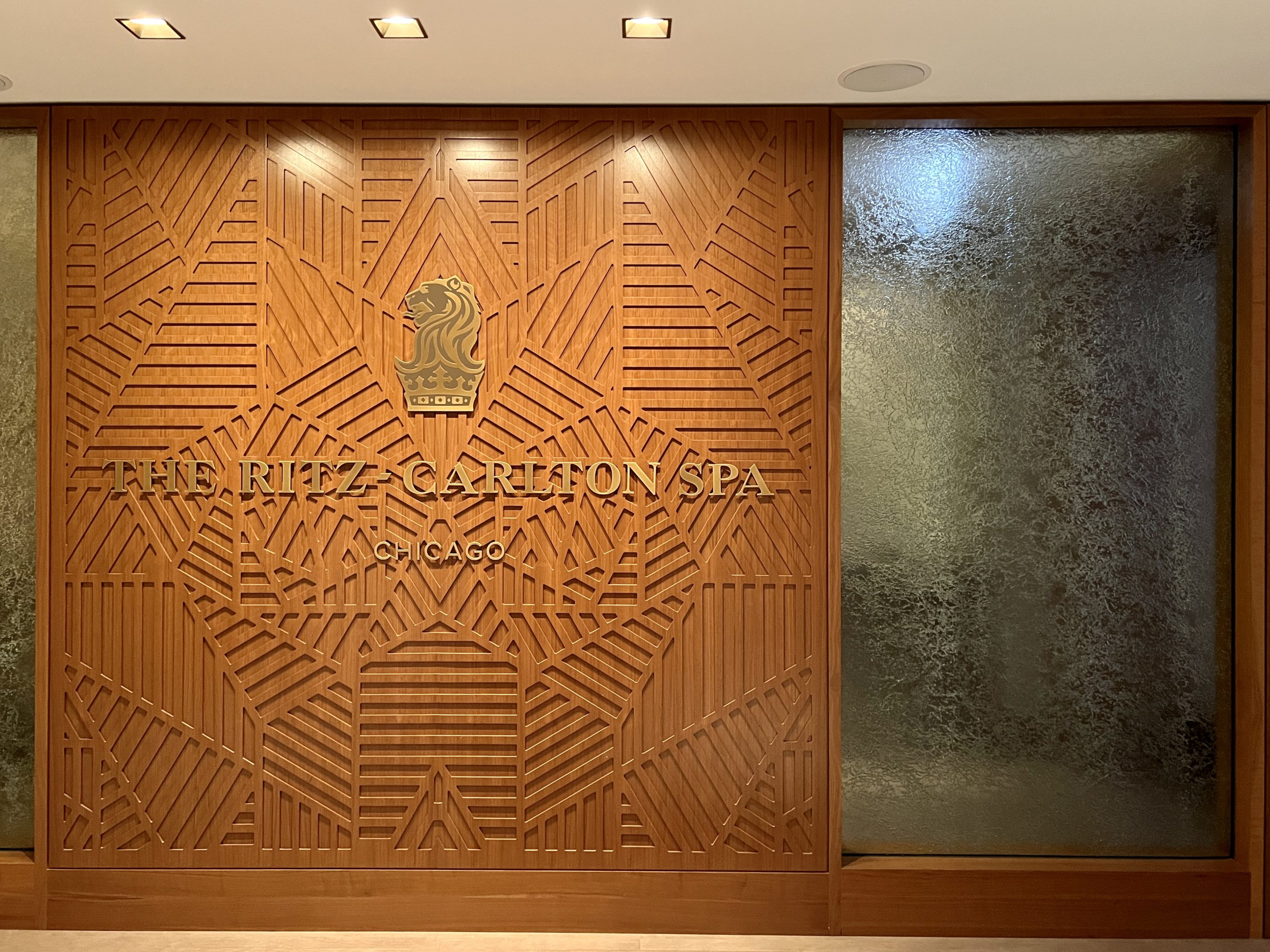 The Ritz Carlton Chicago Spa Entrance