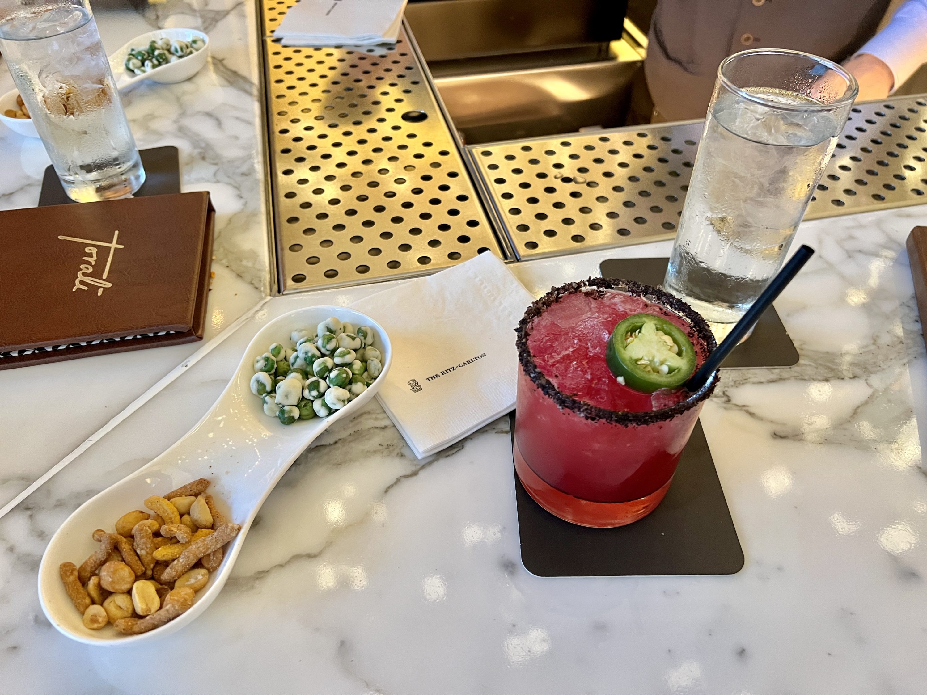 The Ritz Carlton Chicago Torali Bar Snacks