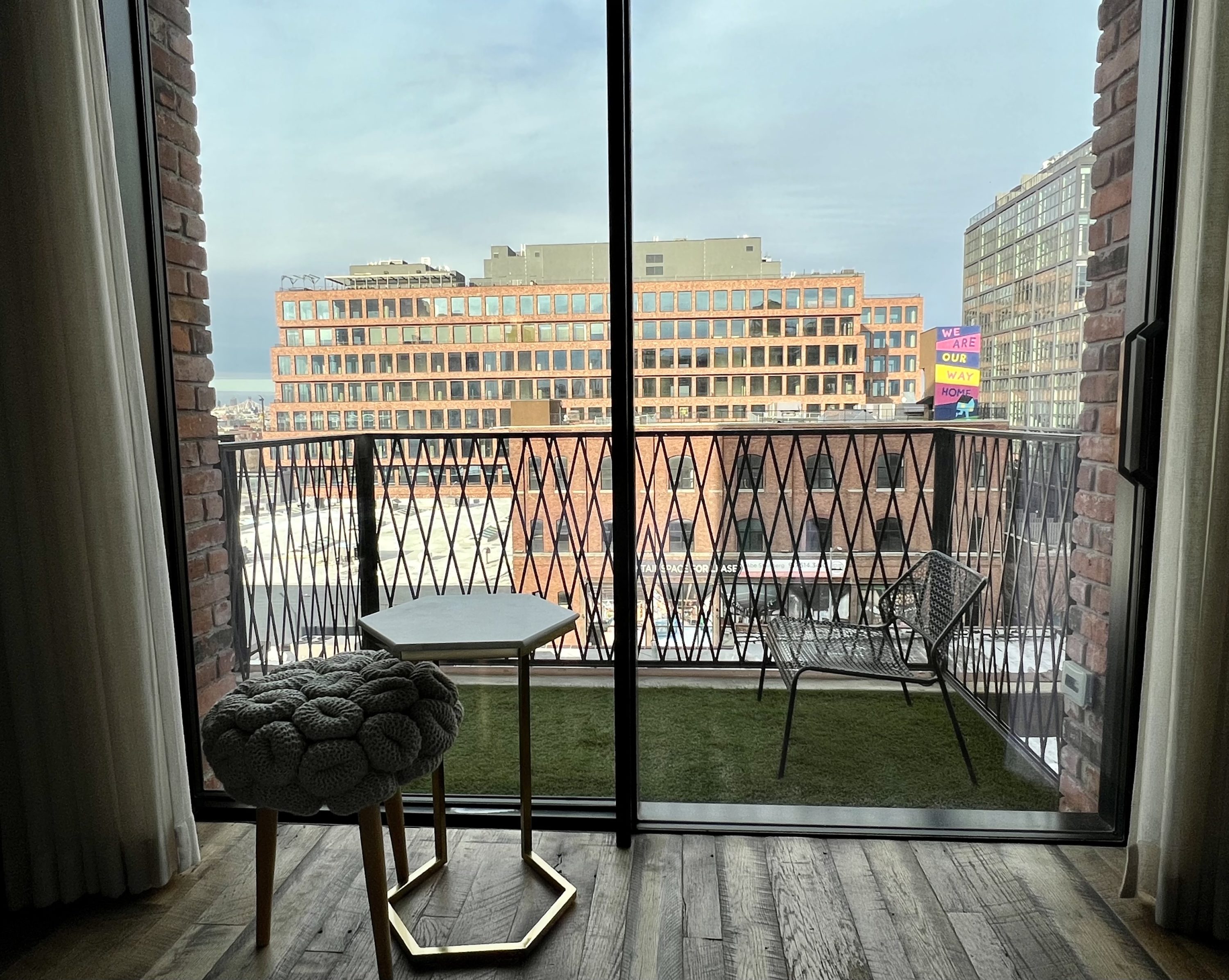 The Williamsburg Hotel bedroom balcony