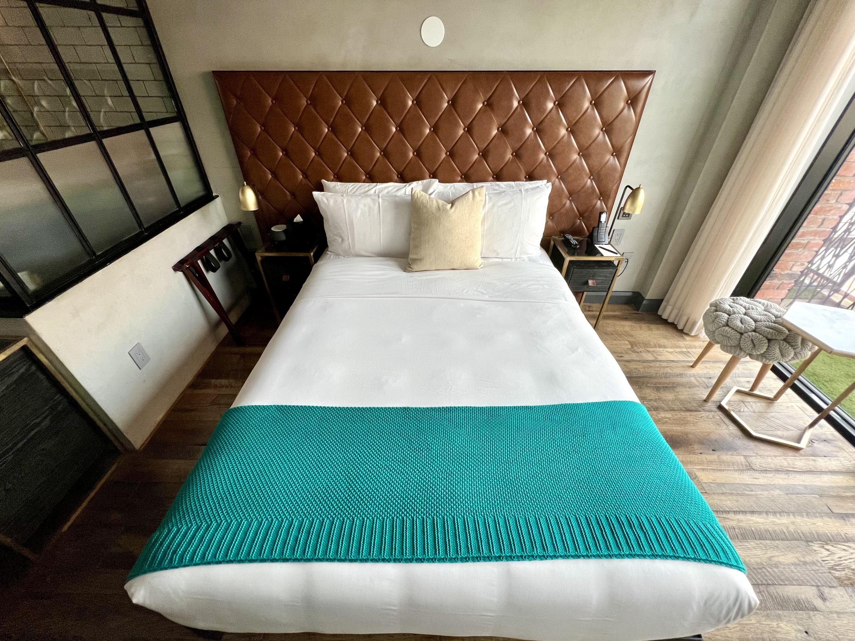 The Williamsburg Hotel bedroom bed