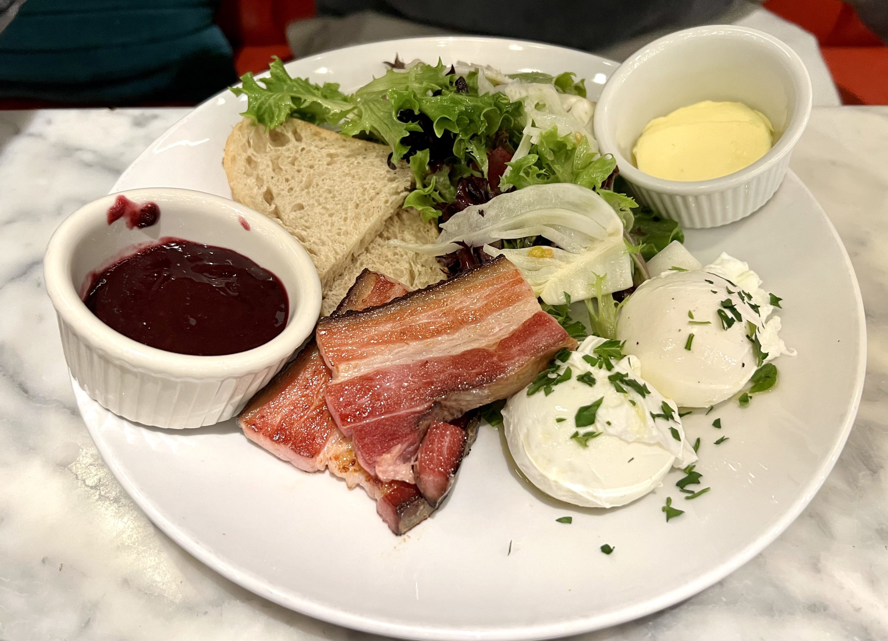 The Williamsburg Hotel breakfast