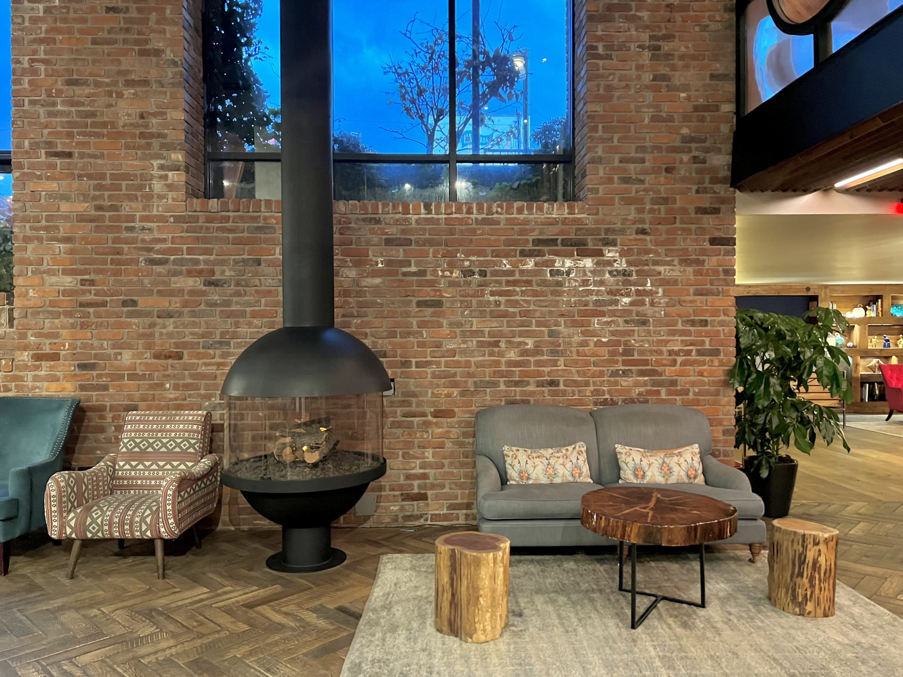 The Williamsburg Hotel lobby seating
