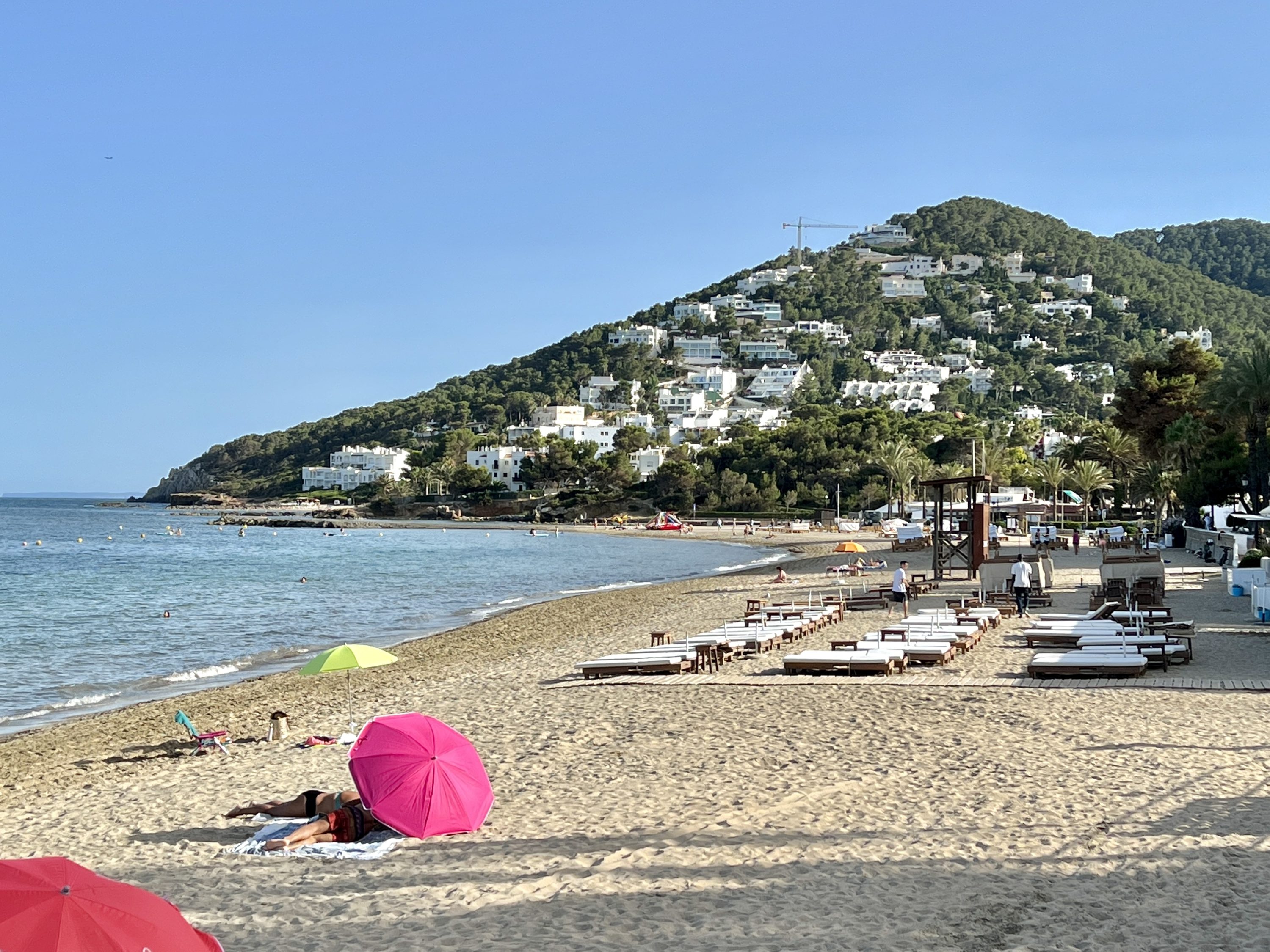 W Ibiza Beach Setup