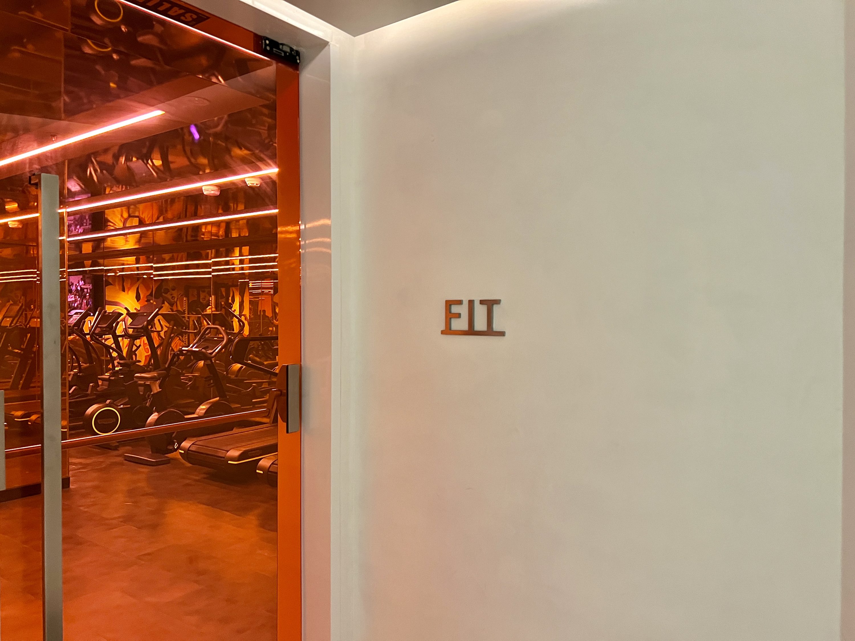 W Ibiza Fit Studio Entrance