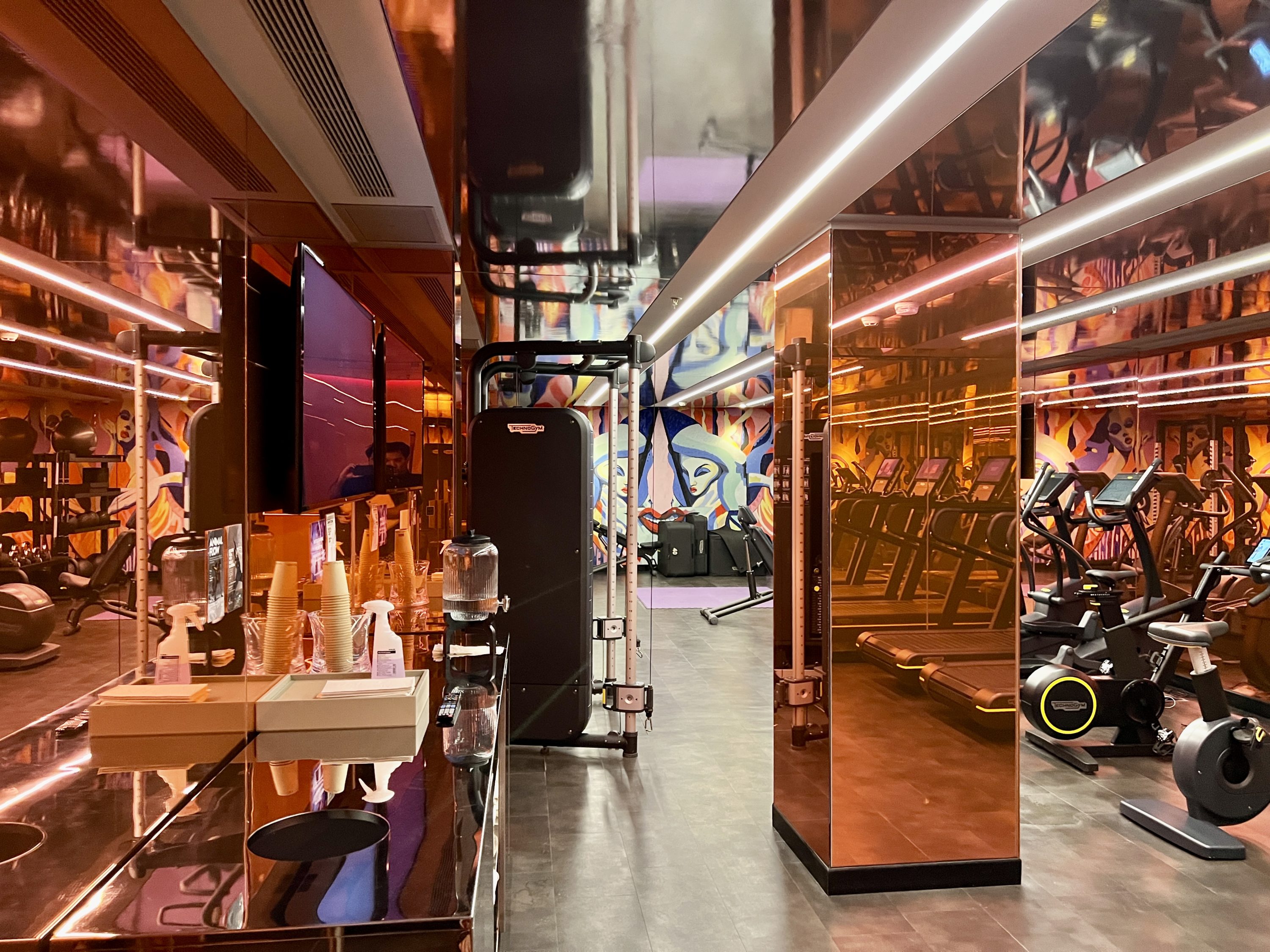 W Ibiza Fitness Center Overview