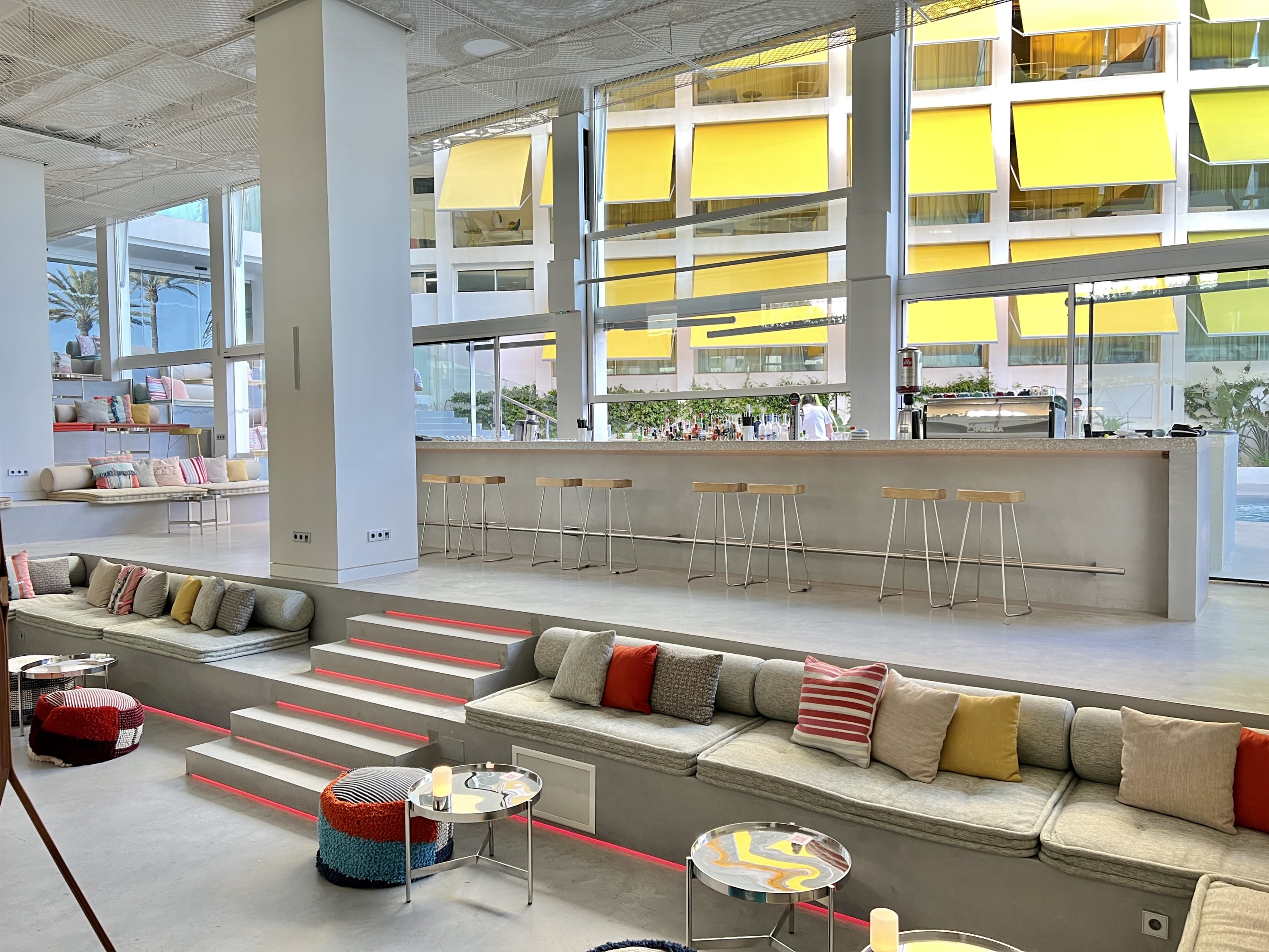 W Ibiza Lobby Bar Interior