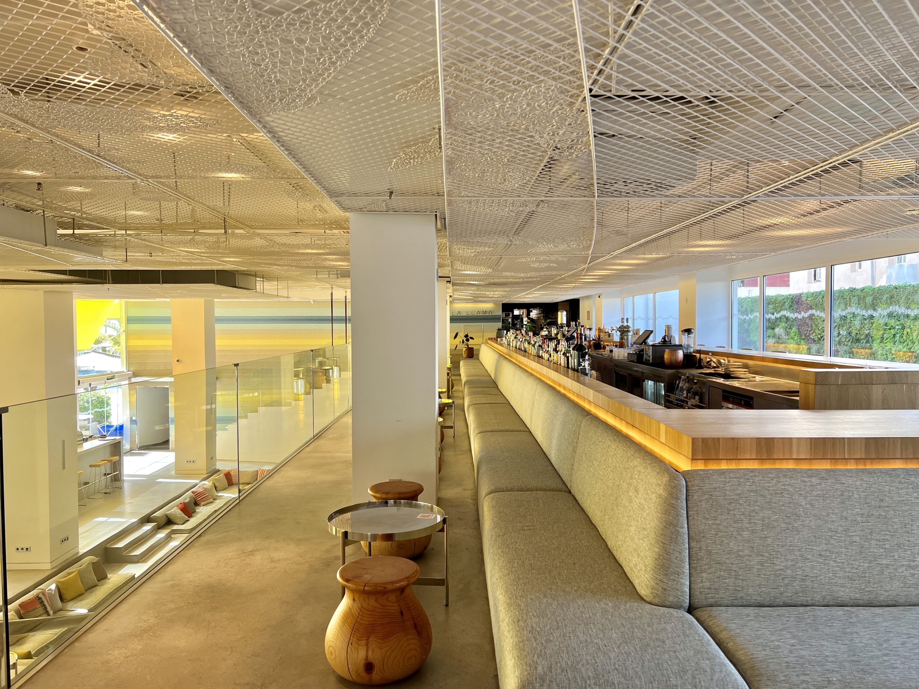 W Ibiza Lobby Bar Upstairs Closeup