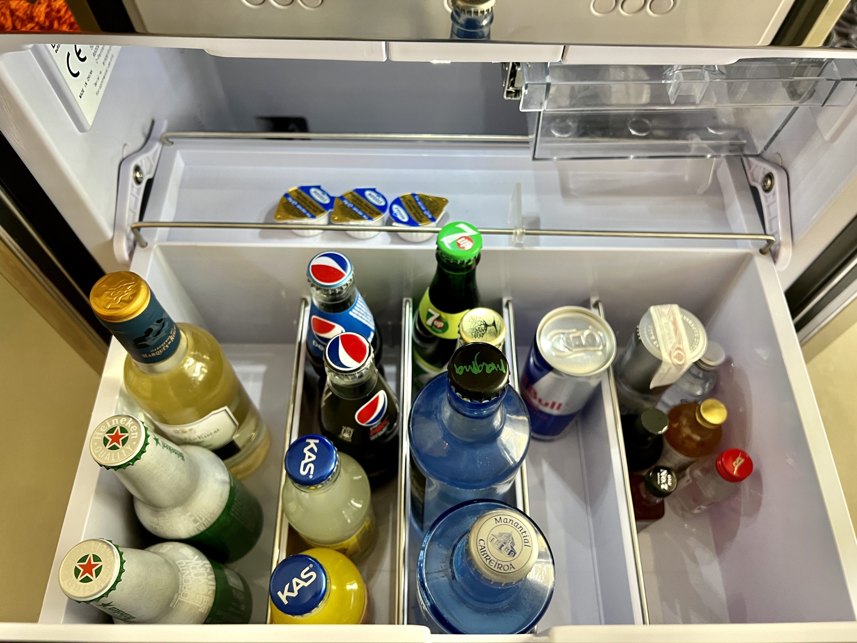 W Ibiza Minibar Offerings