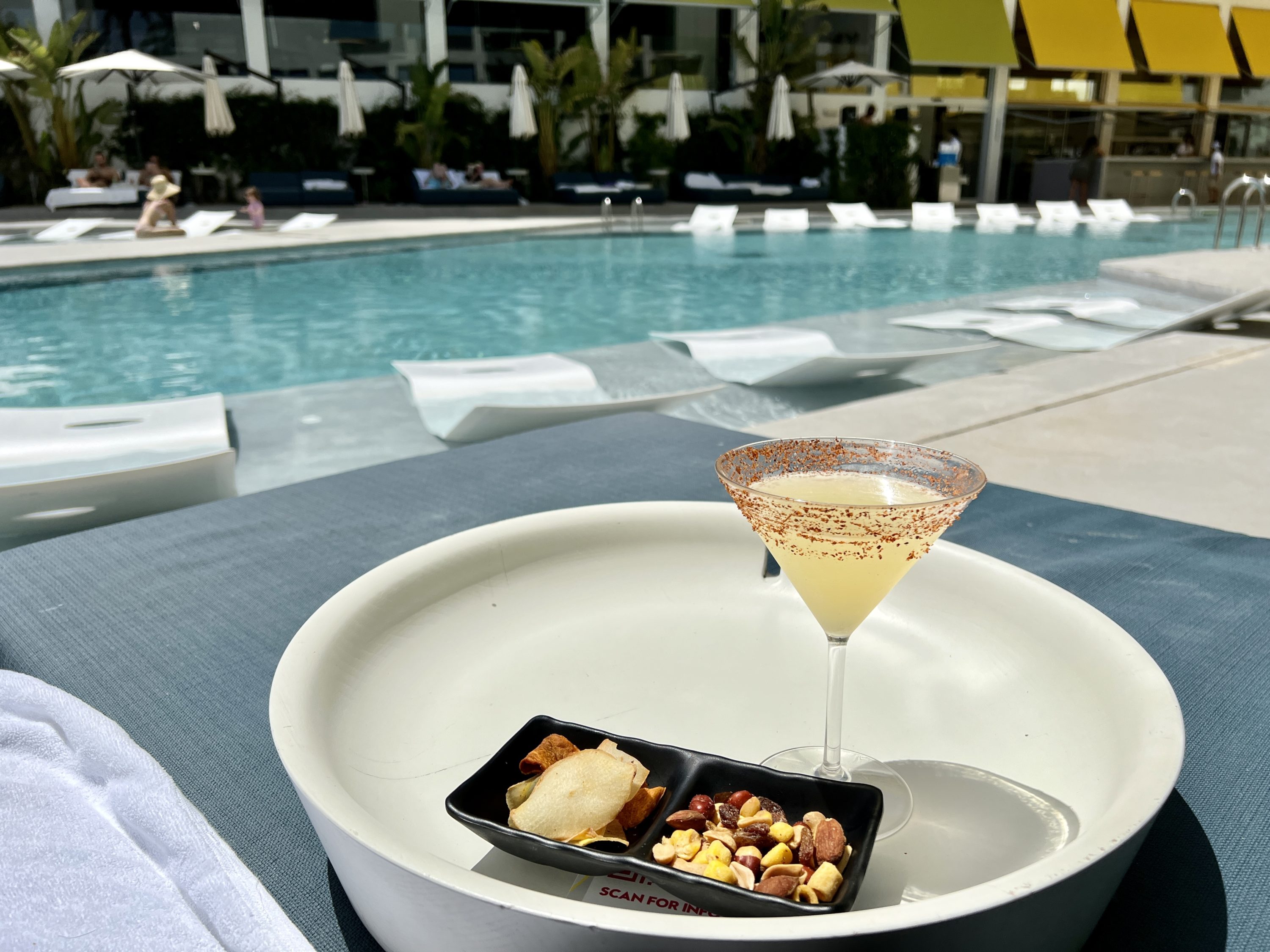 W Ibiza Pool Bar Cocktail Tapas