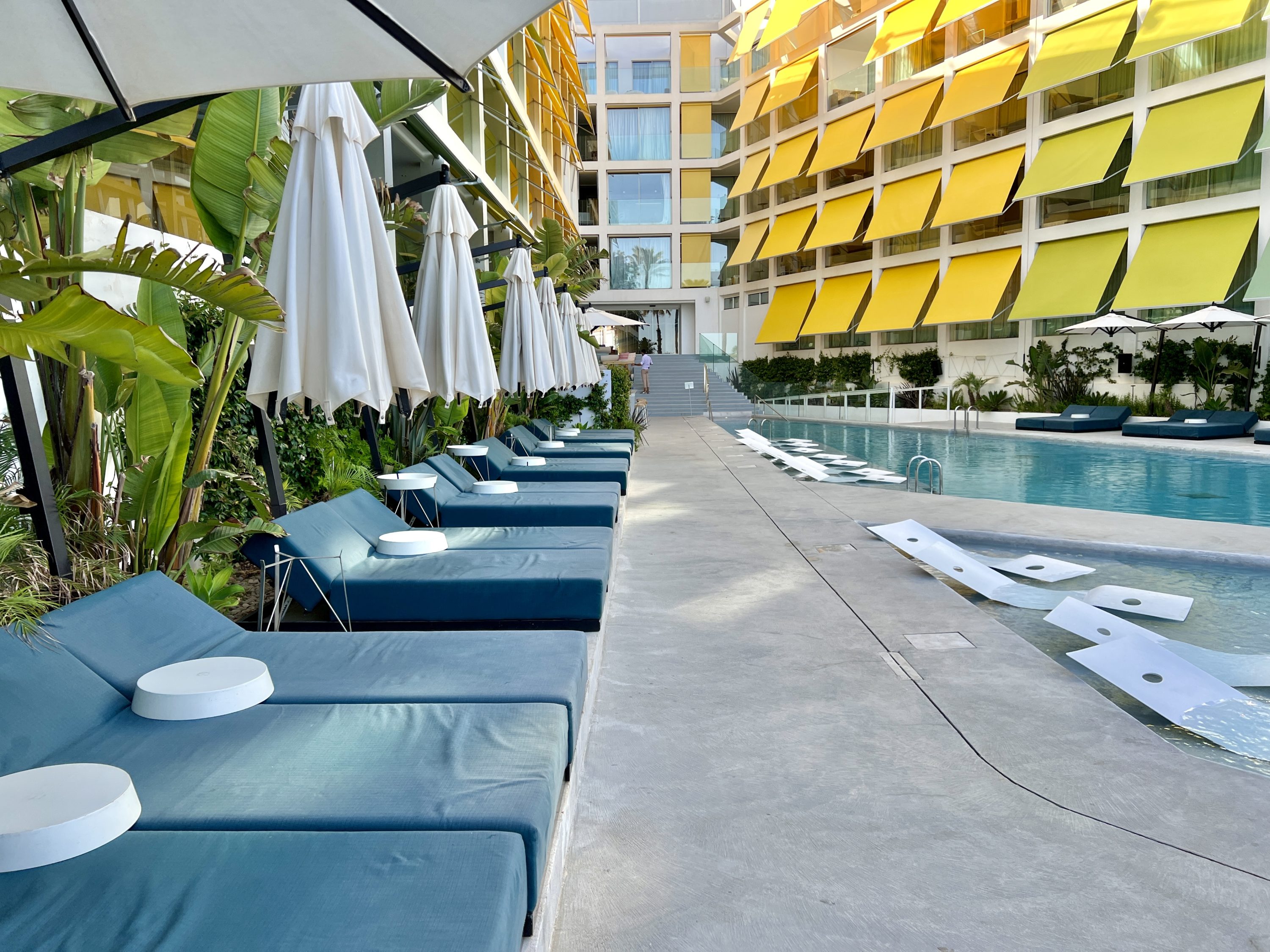 W Ibiza Pool Loungers