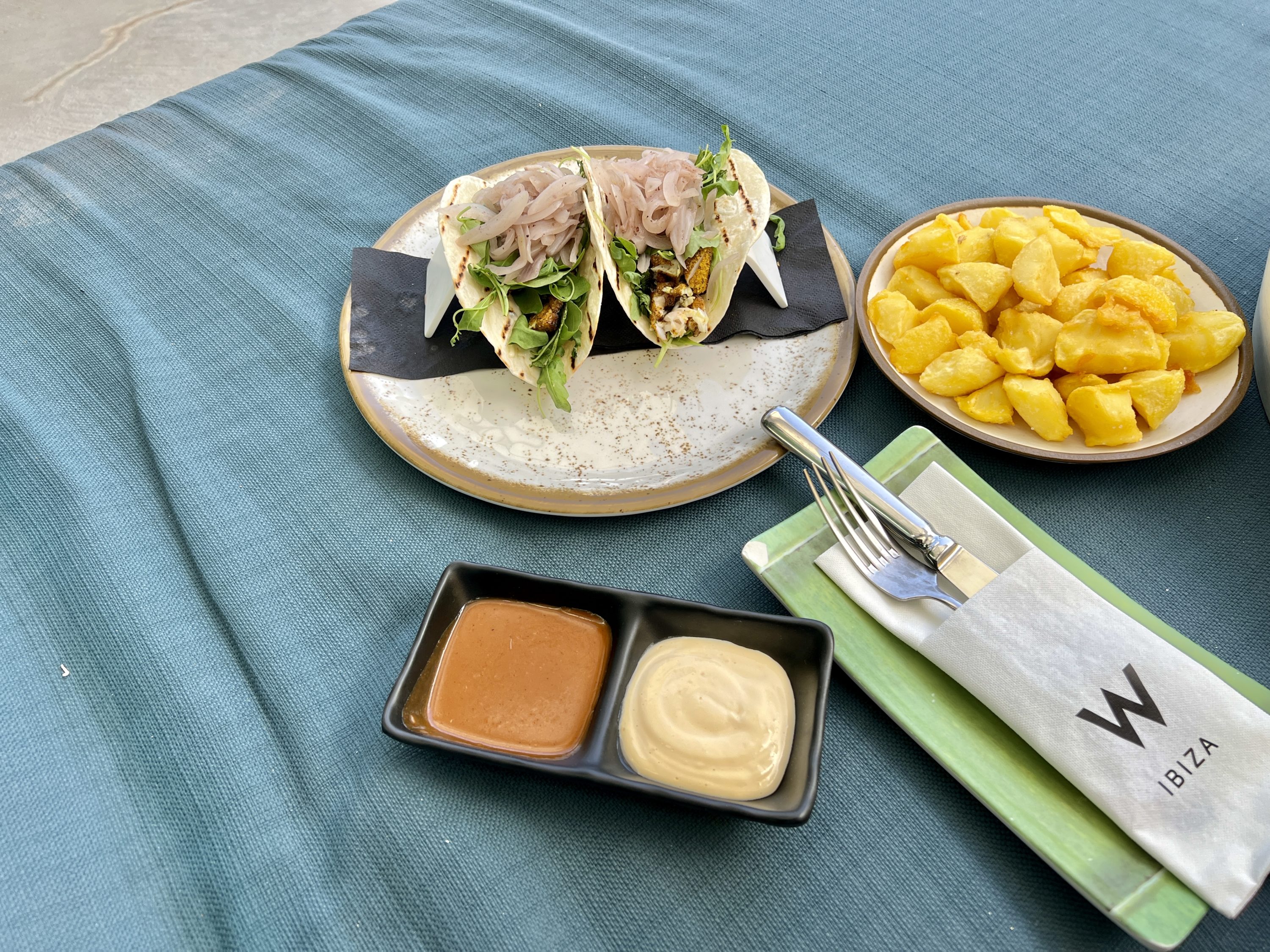 W Ibiza Sea Bass Tacos