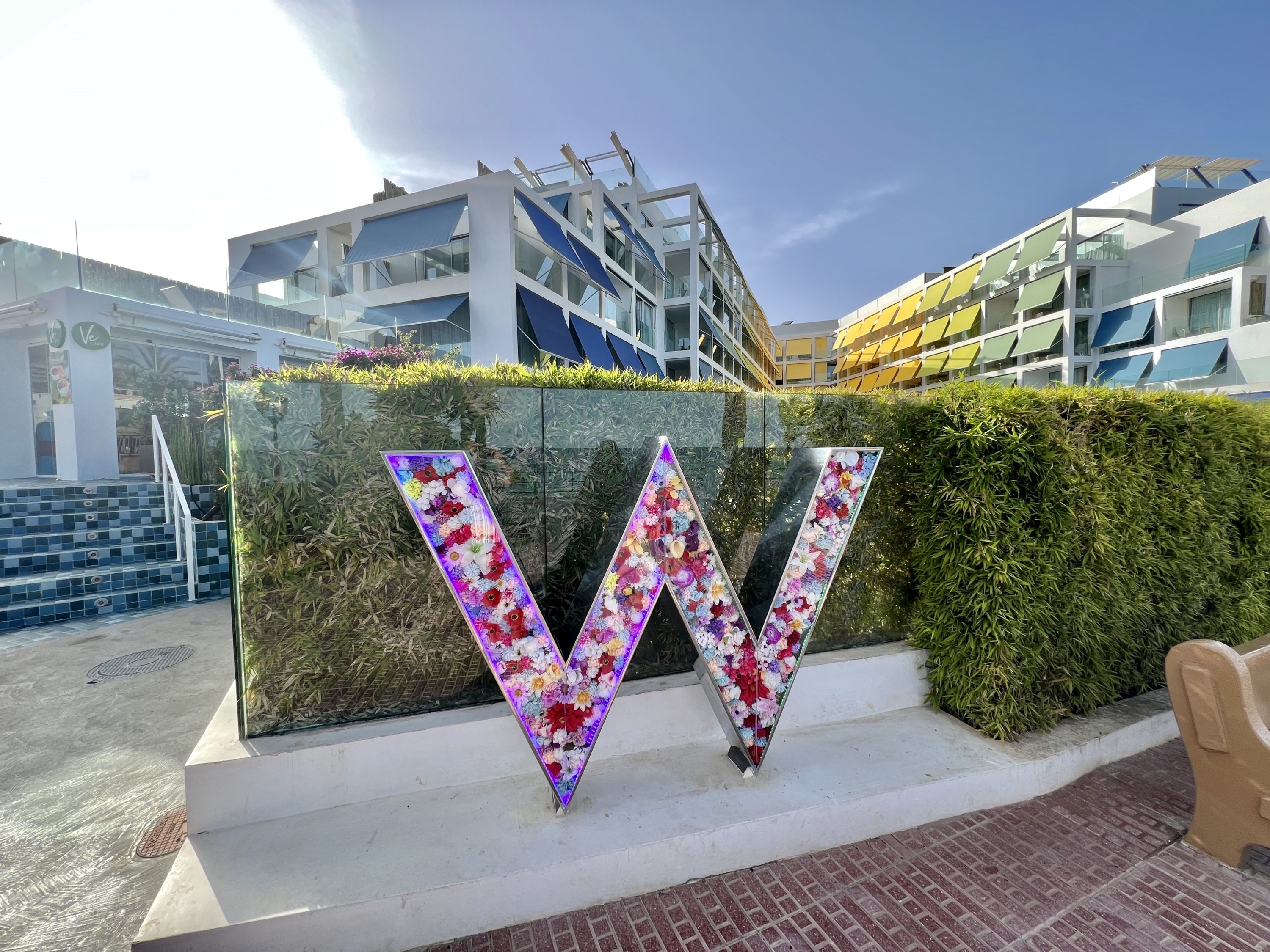 W Ibiza Signage Closeup