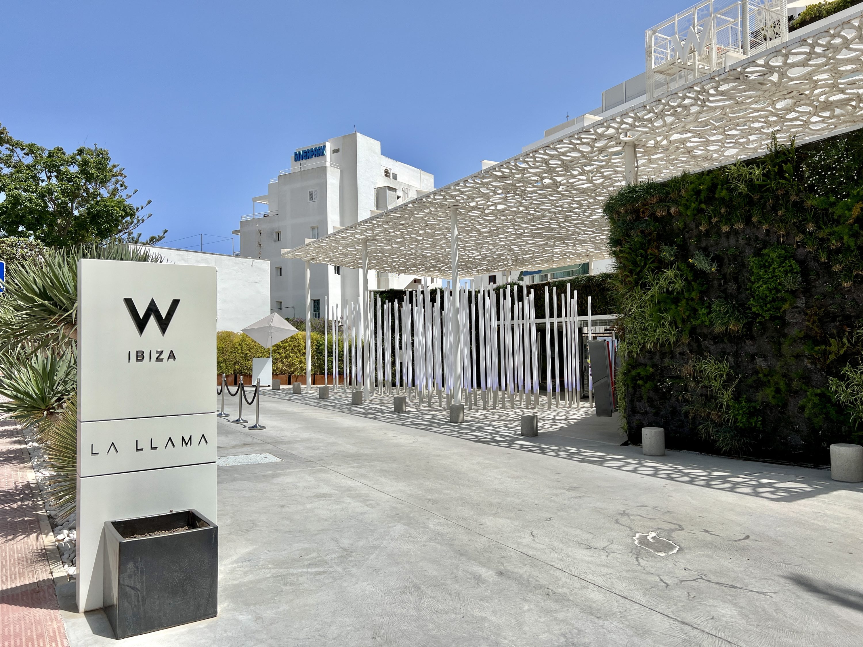 W Ibiza Street Entrance