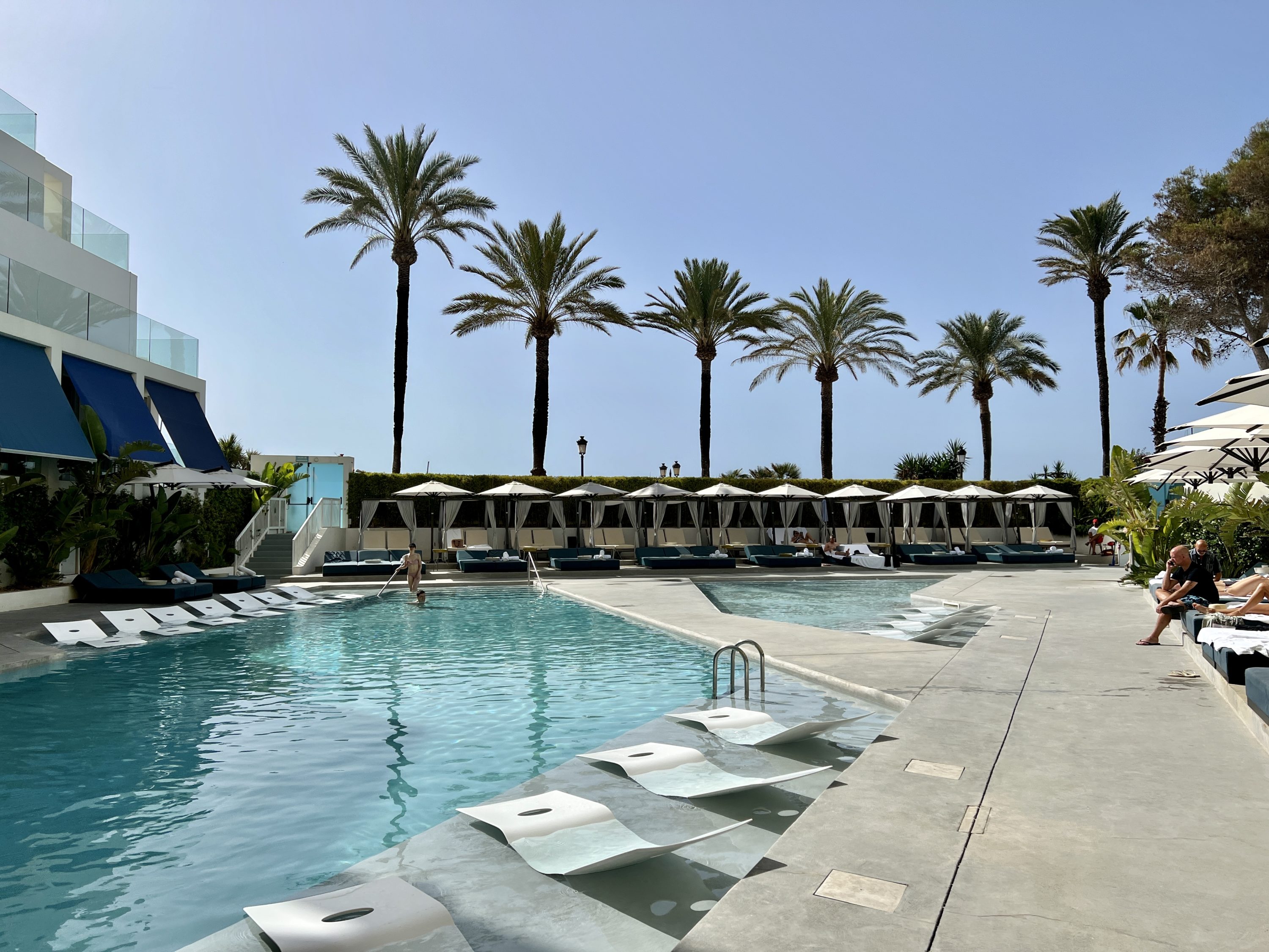 W Ibiza Wet Deck Cabana View