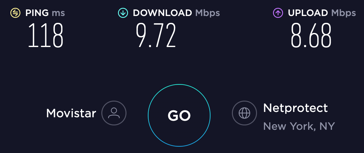 W Ibiza Wi-Fi speed