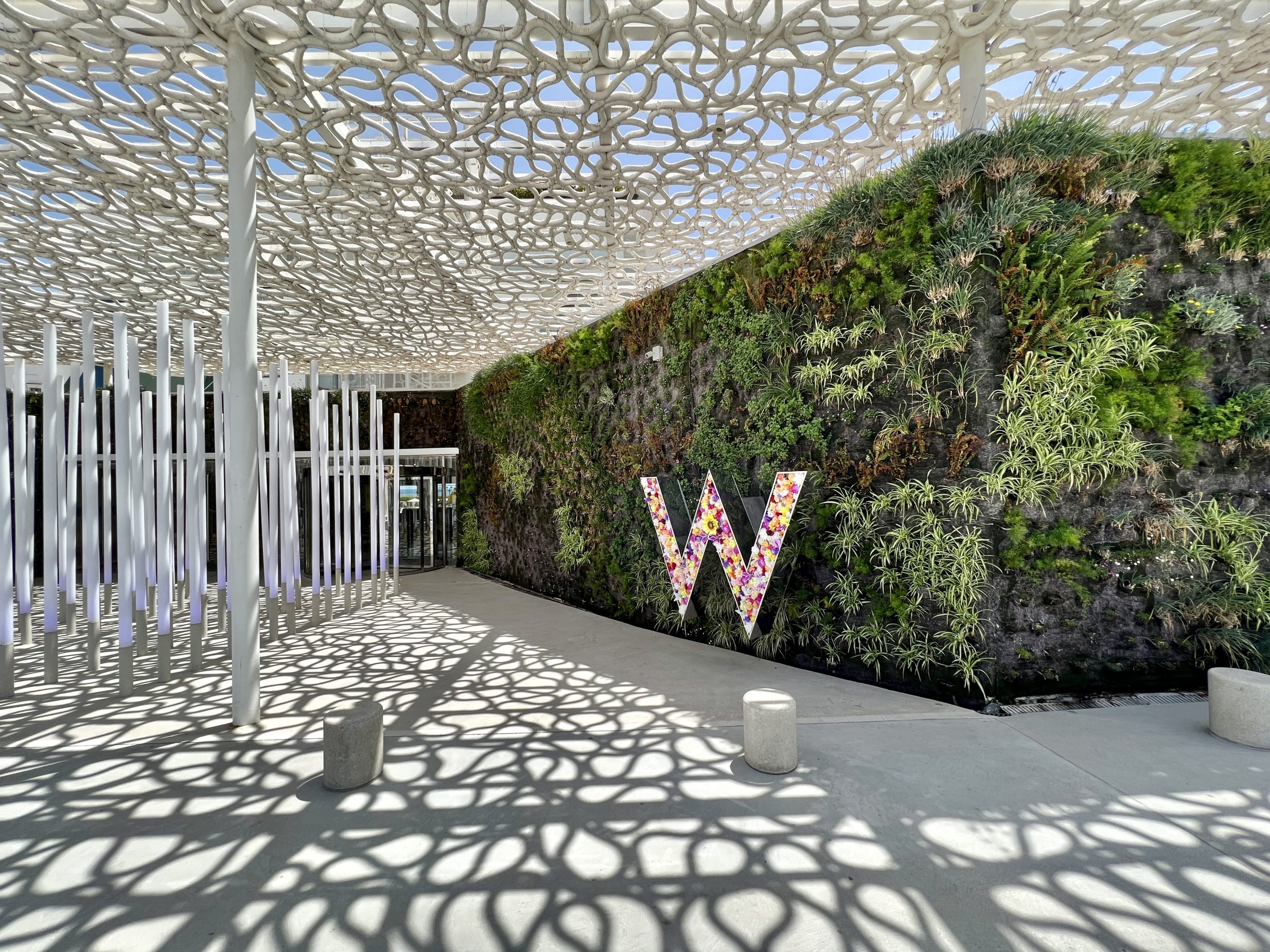 W Signage Front Entrance