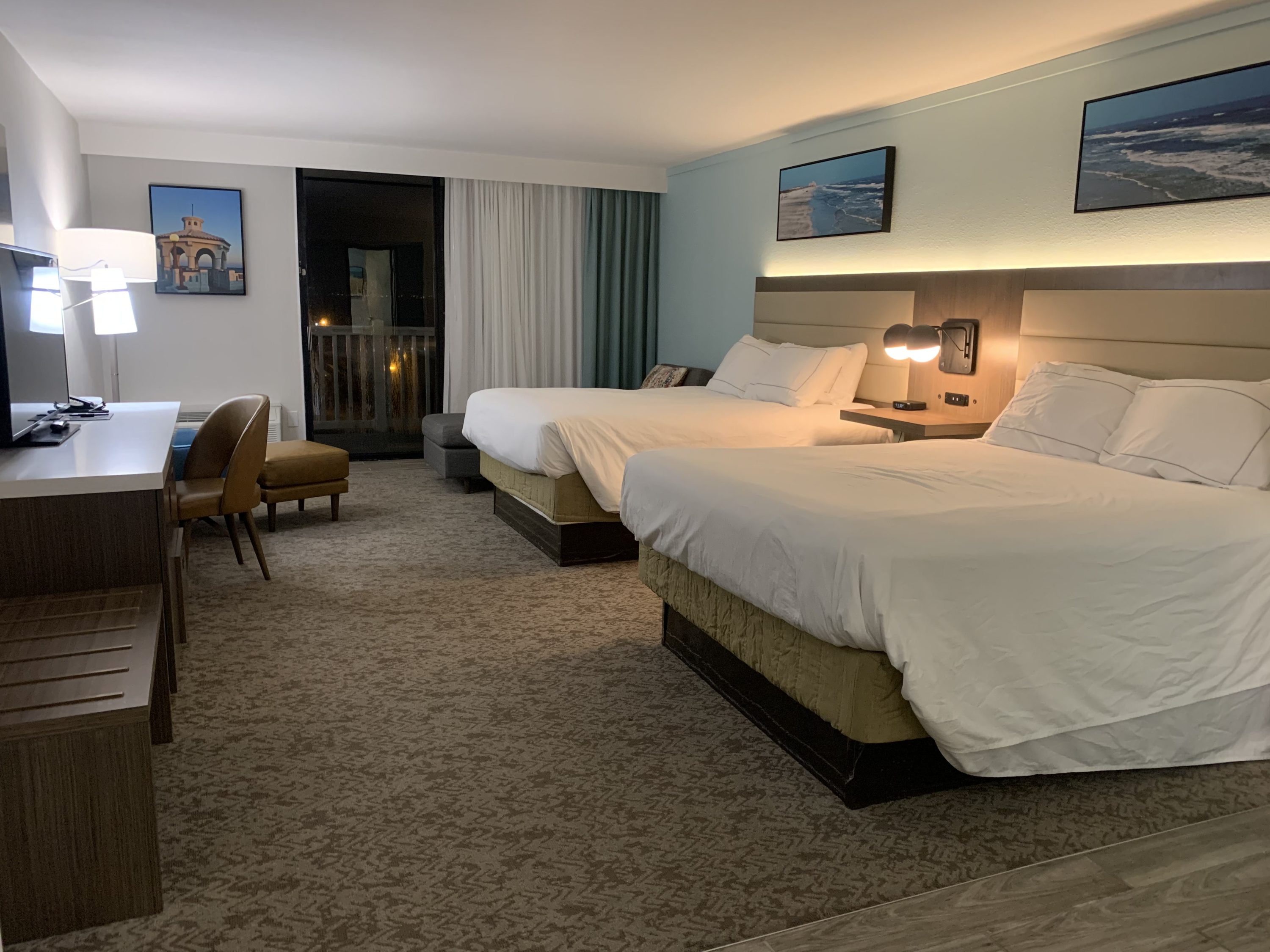 Guestroom 504 at the DoubleTree by Hilton Corpus Christi Beachfront
