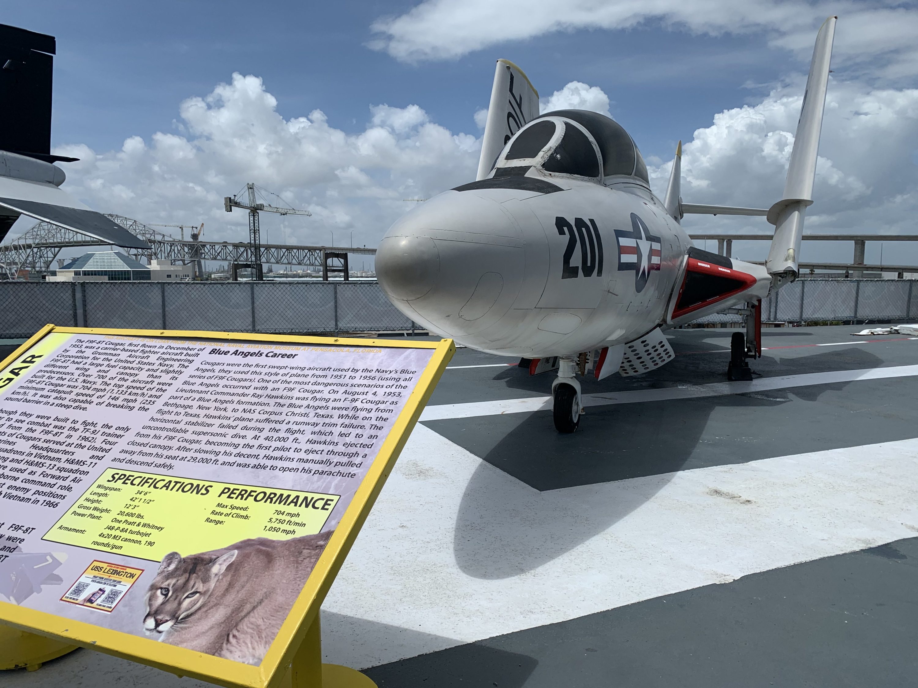 Flight deck of the U.S.S. Lexington, which is near DoubleTree by Hilton Corpus Christi Beachfront