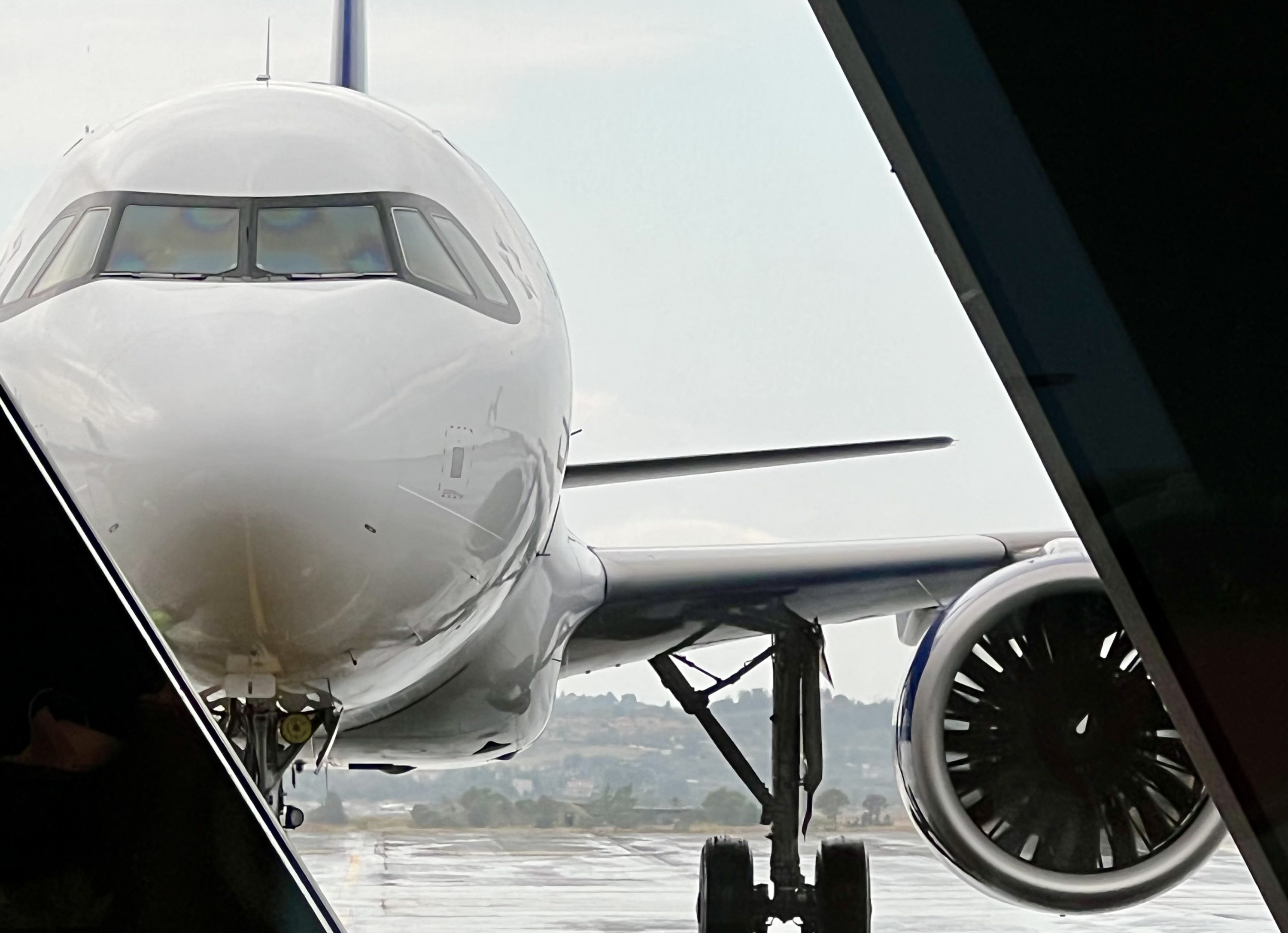 Aegean upgrade bid Aegean Airbus A320neo close up
