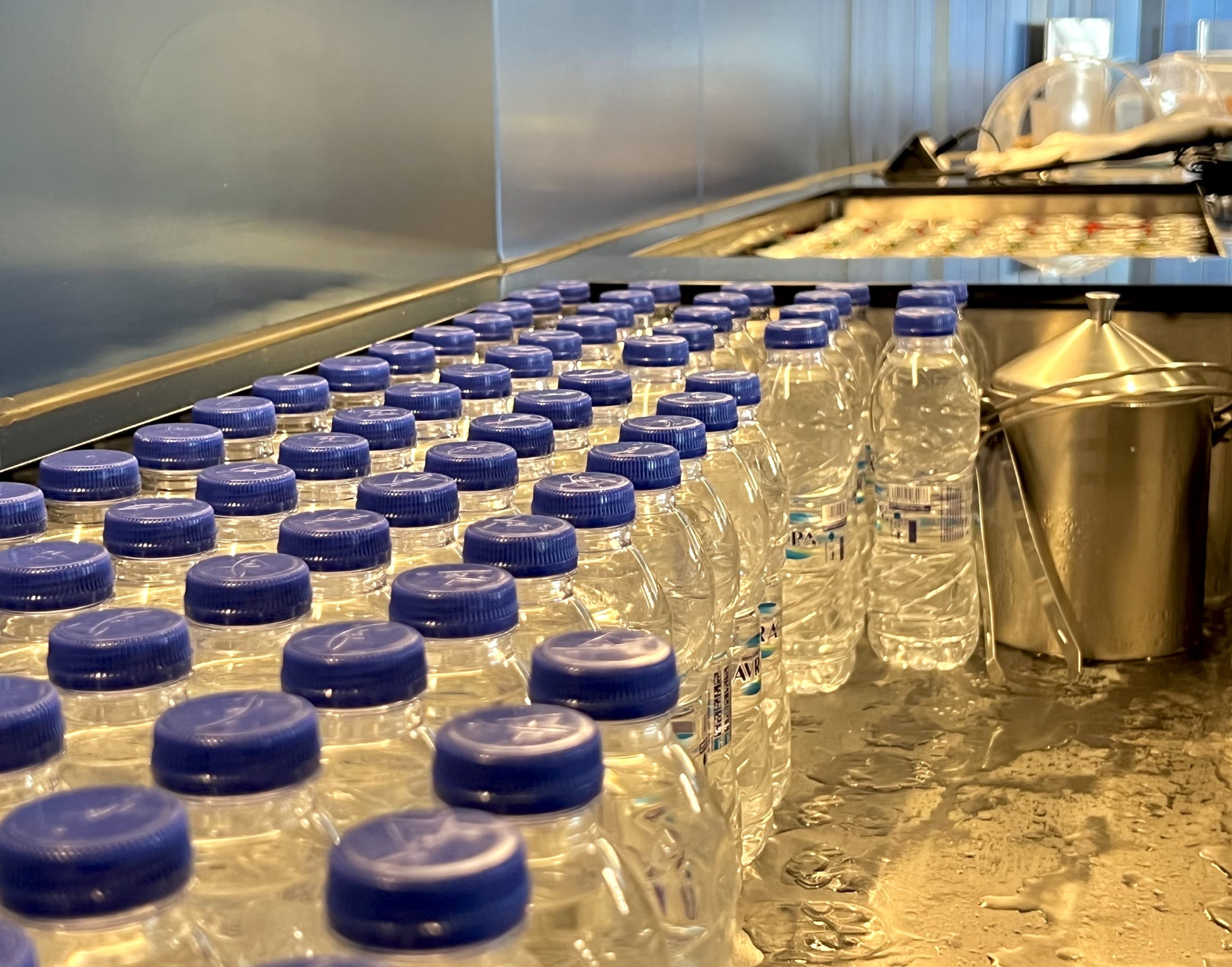 Aegean upgrade bid Aegean Lounge bottled water