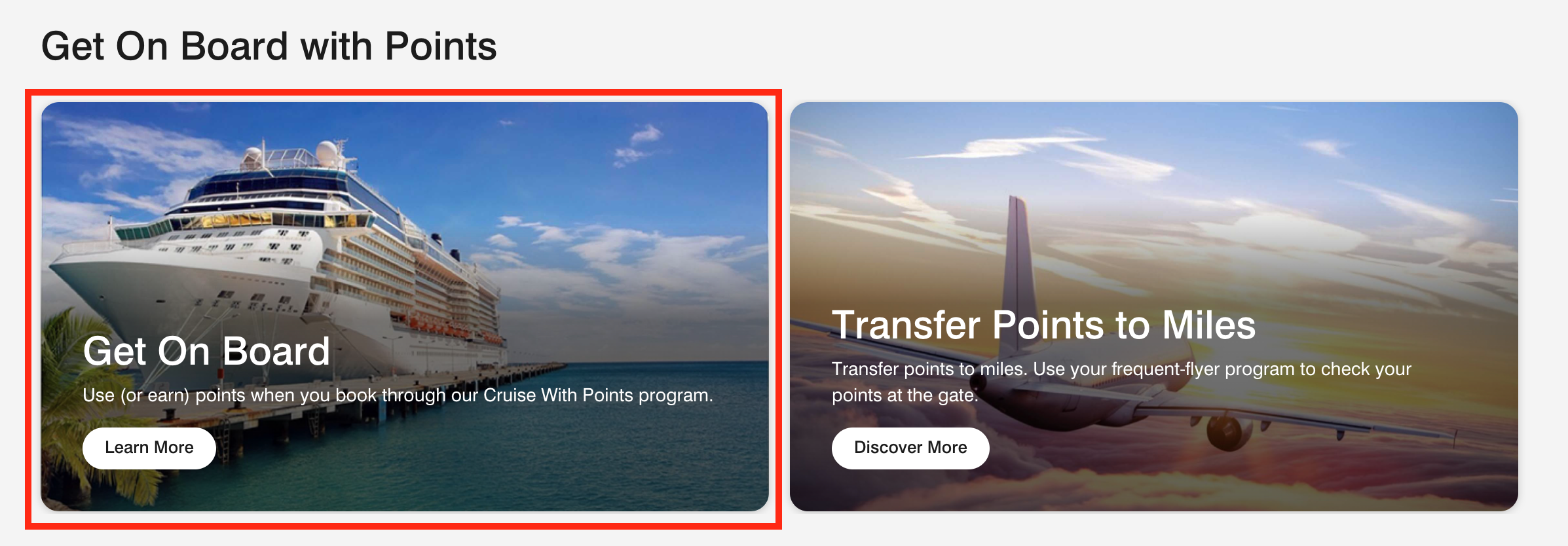 How to book a cruise with Marriott points