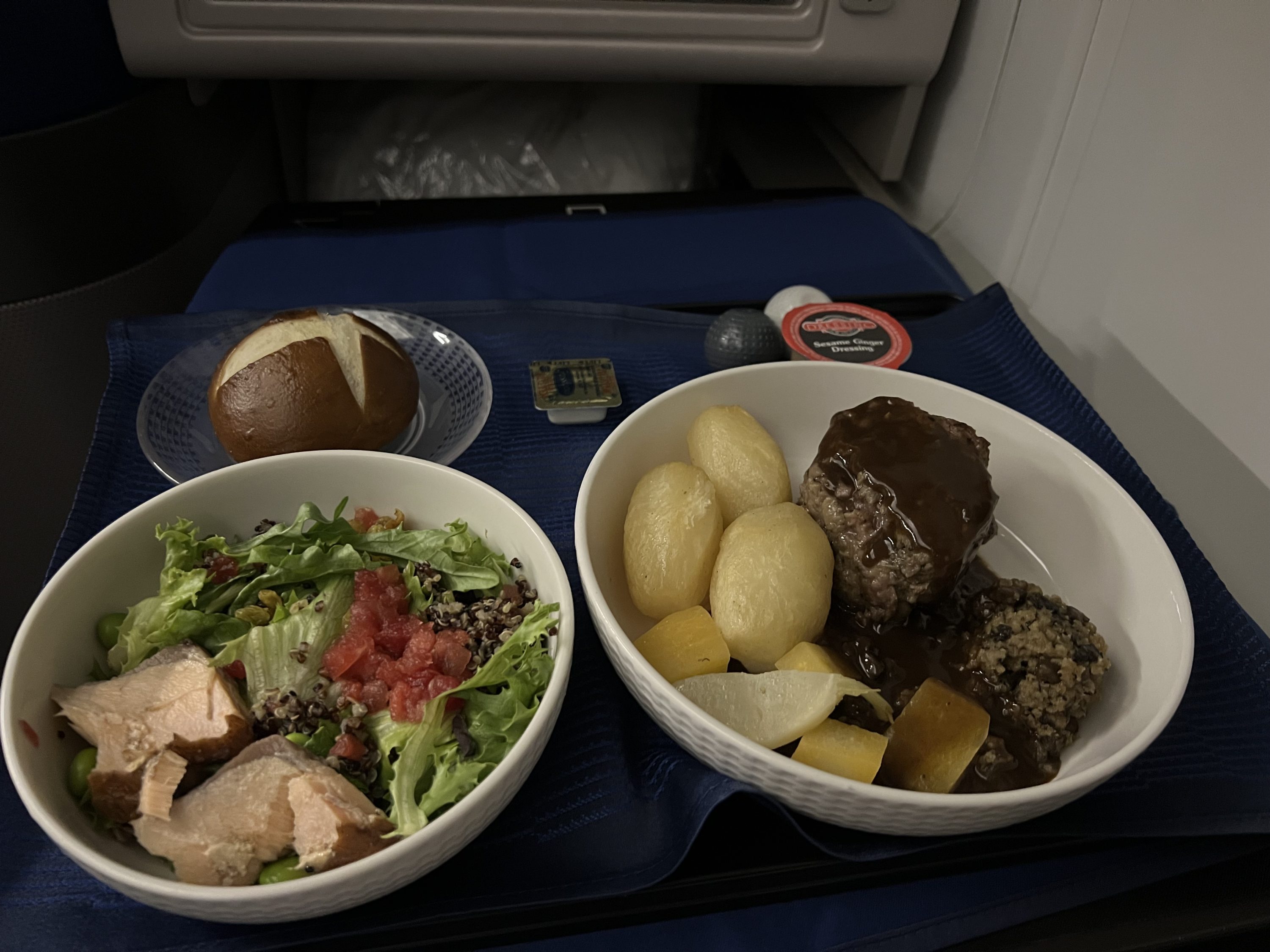 Braised beef short rib on United Polaris