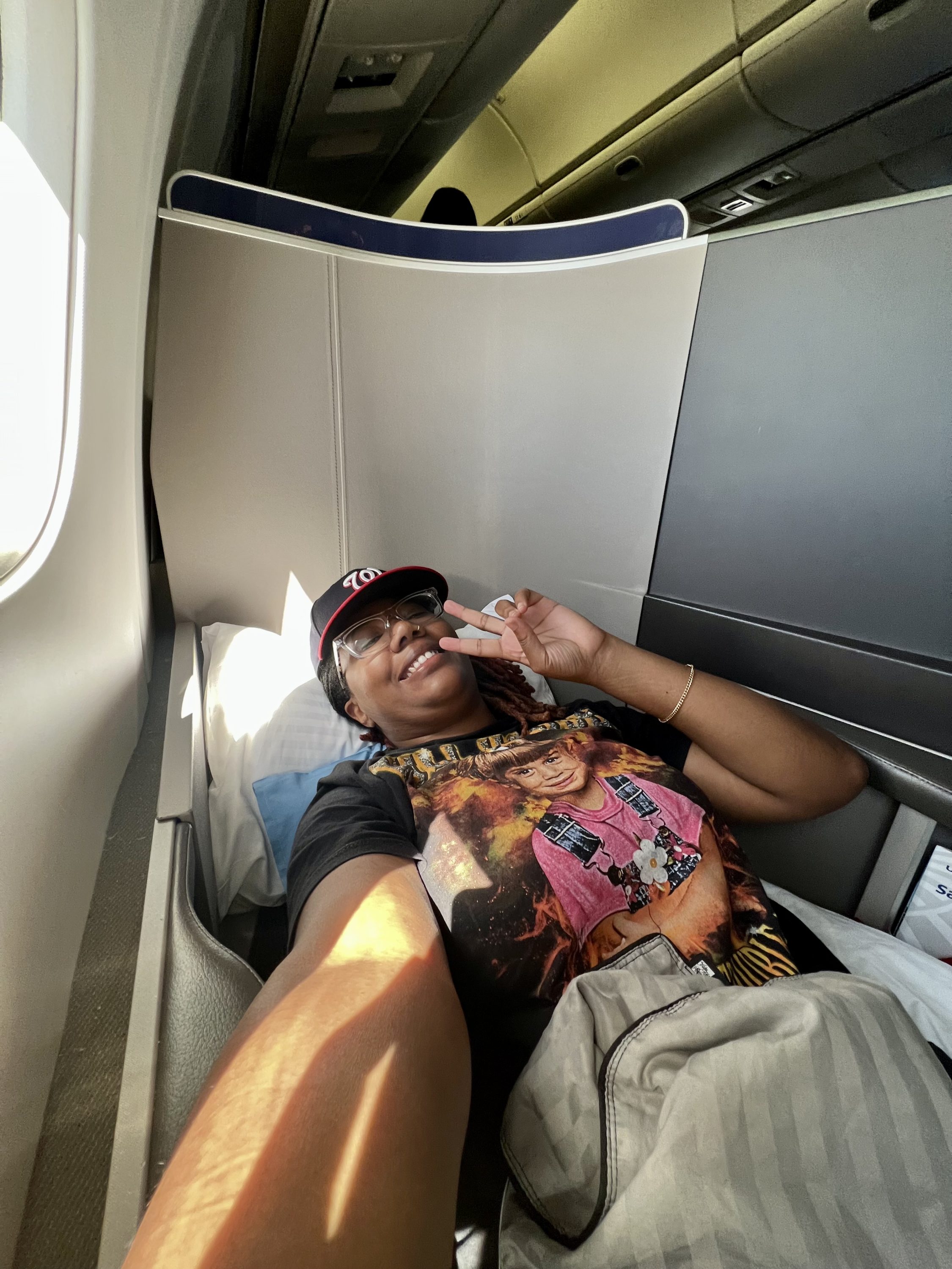 Seat on United's 767 Polaris business class